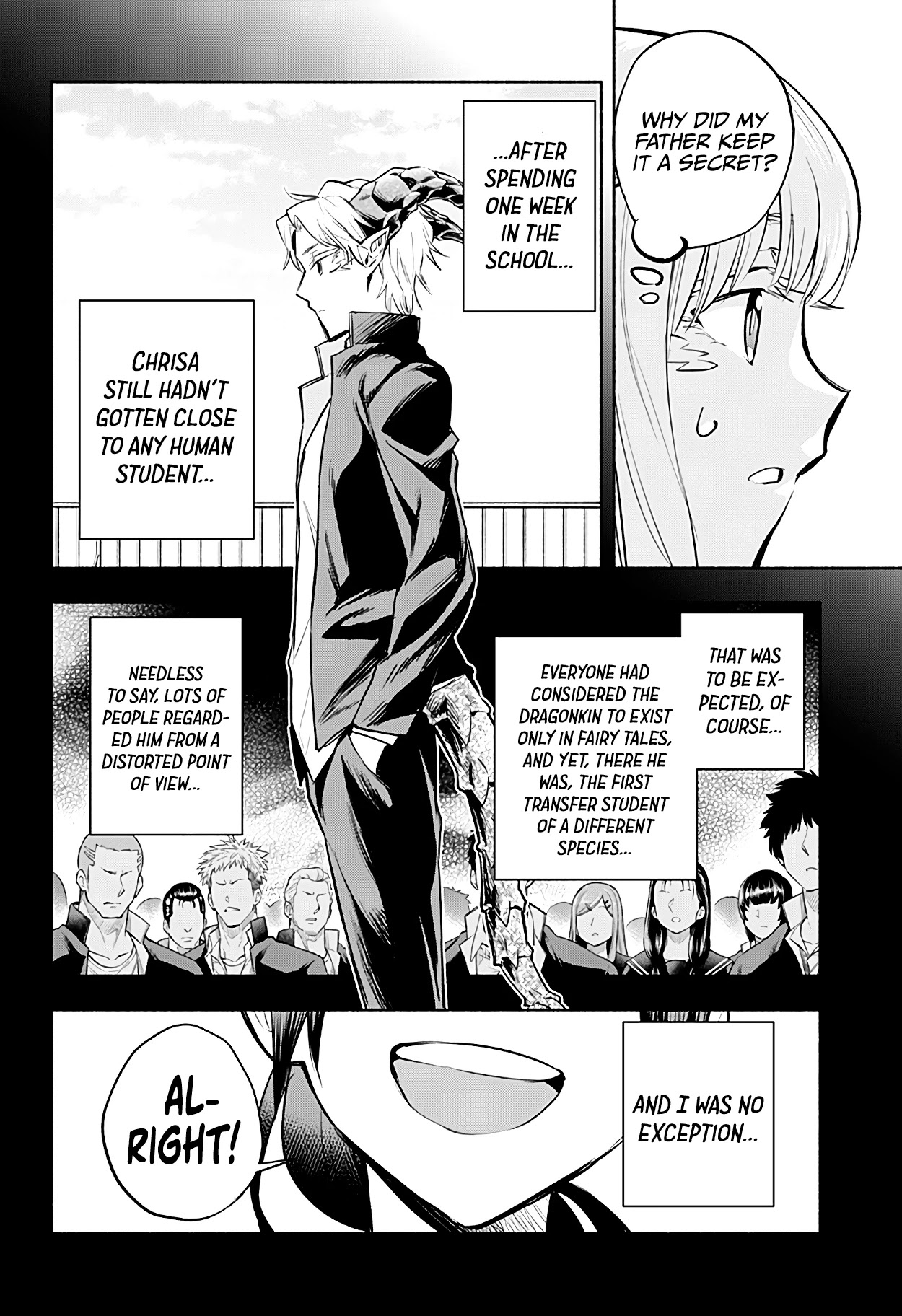 That Dragon (Exchange) Student Stands Out More Than Me Chapter 13 #5