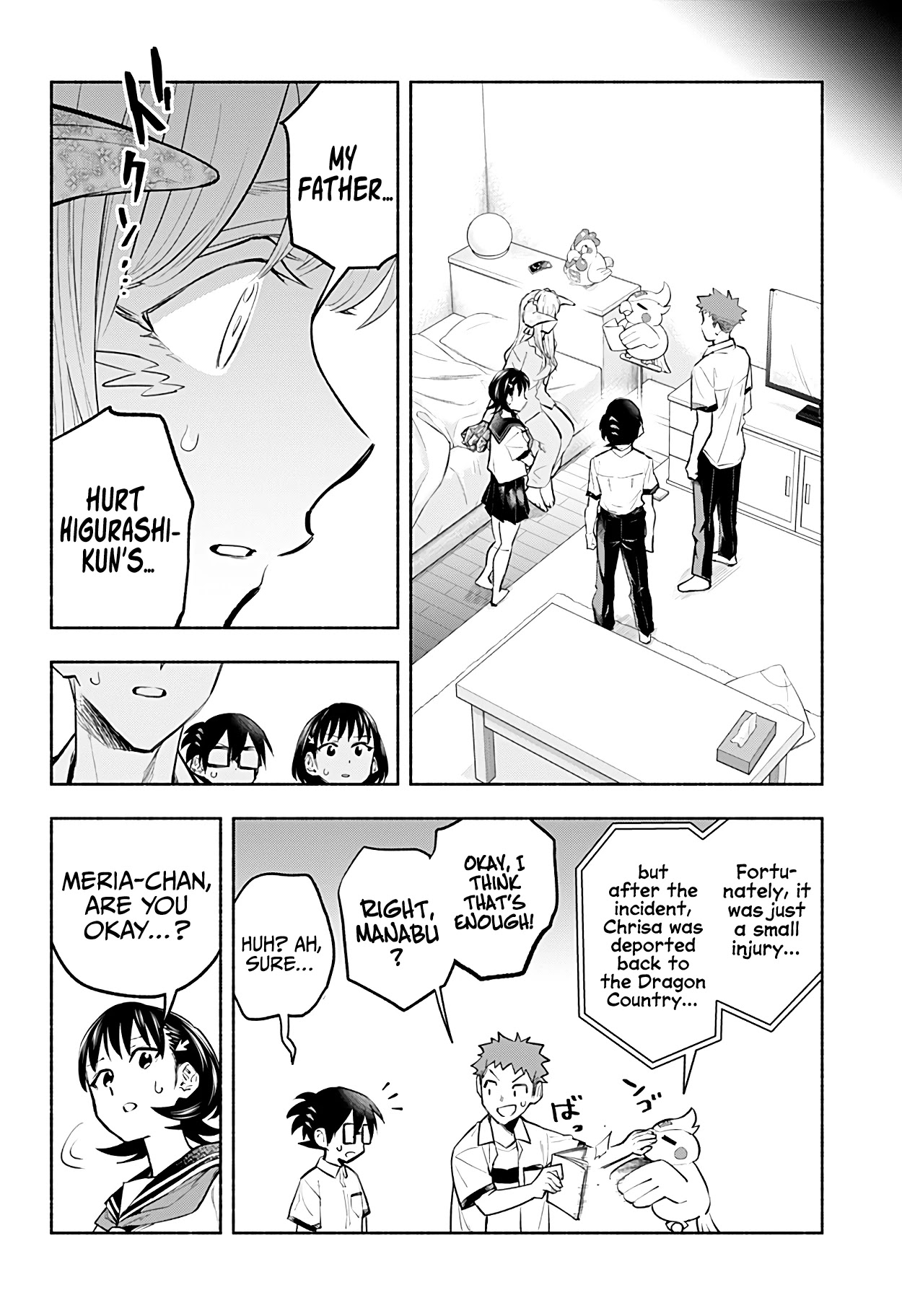 That Dragon (Exchange) Student Stands Out More Than Me Chapter 13 #11