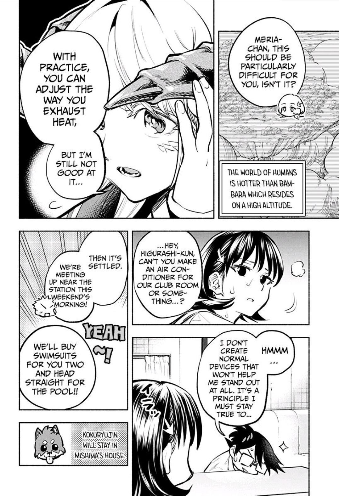 That Dragon (Exchange) Student Stands Out More Than Me Chapter 8 #3
