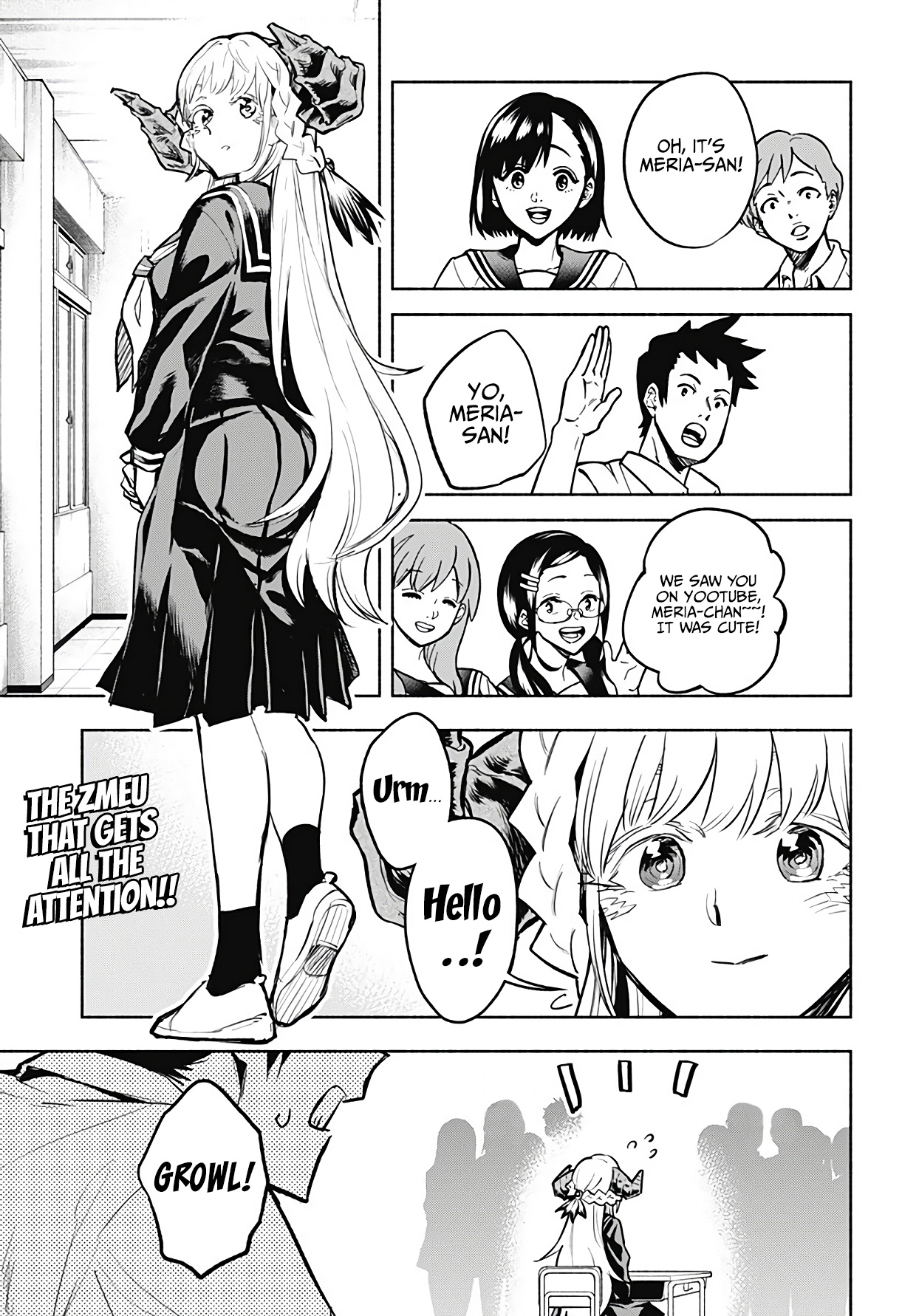 That Dragon (Exchange) Student Stands Out More Than Me Chapter 6 #2