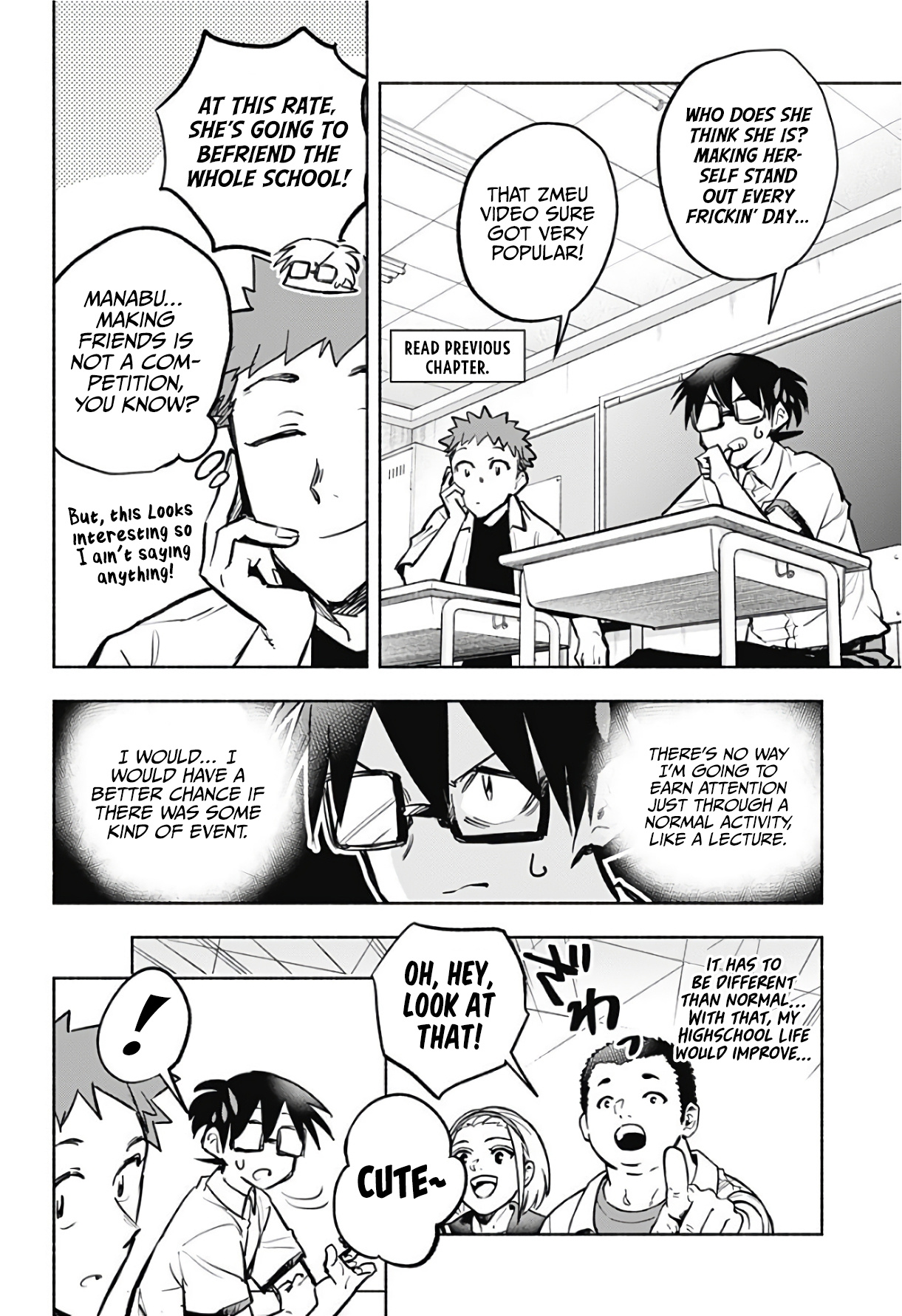 That Dragon (Exchange) Student Stands Out More Than Me Chapter 6 #3