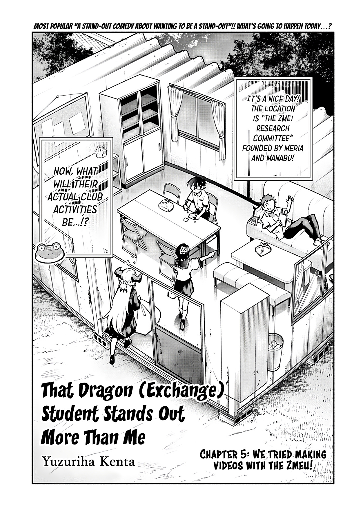 That Dragon (Exchange) Student Stands Out More Than Me Chapter 5 #2