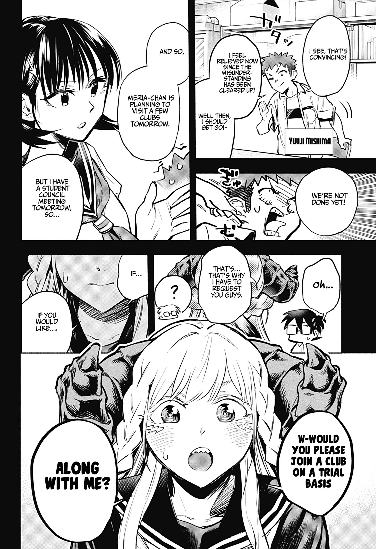 That Dragon (Exchange) Student Stands Out More Than Me Chapter 3 #5