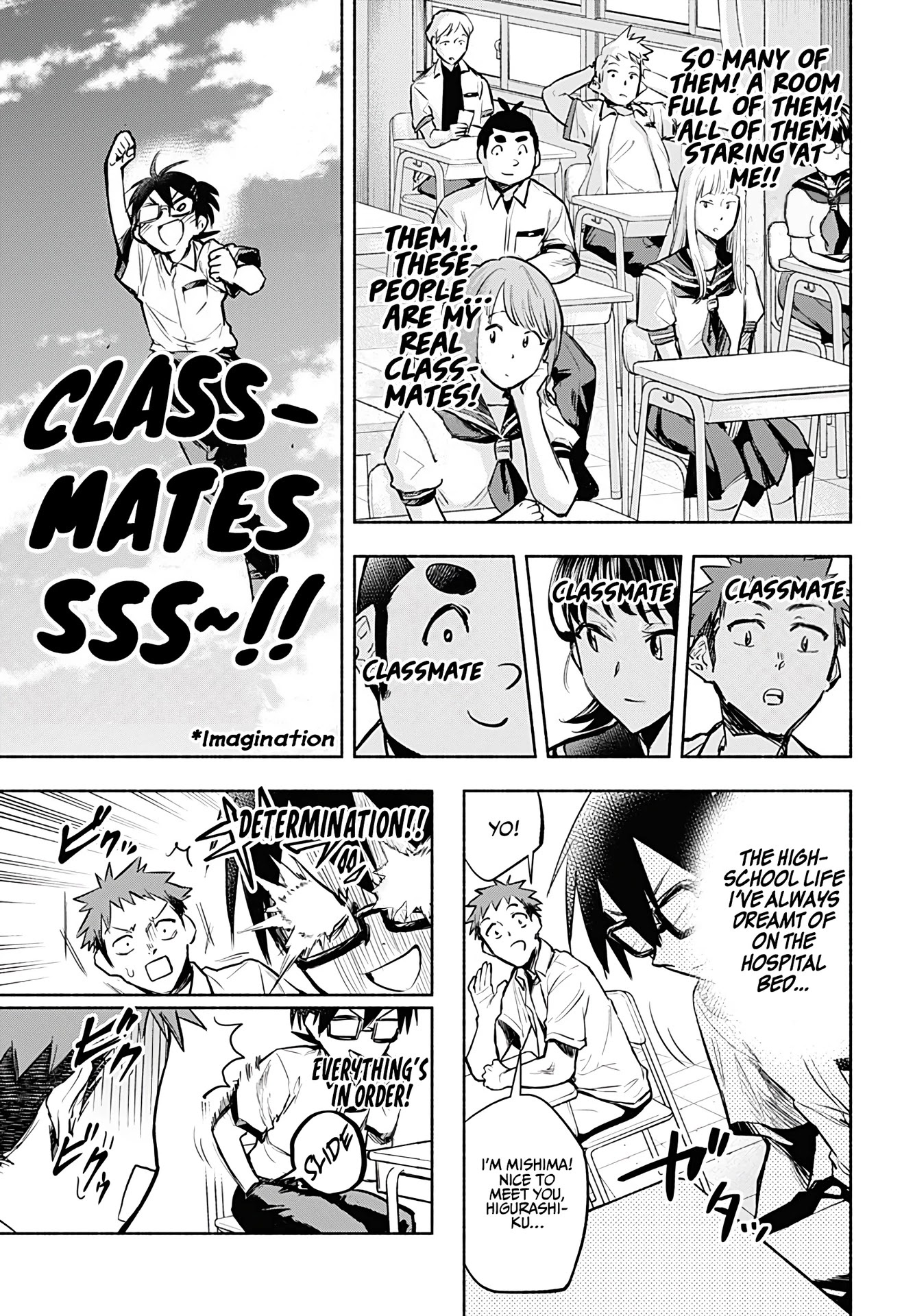 That Dragon (Exchange) Student Stands Out More Than Me Chapter 1 #9