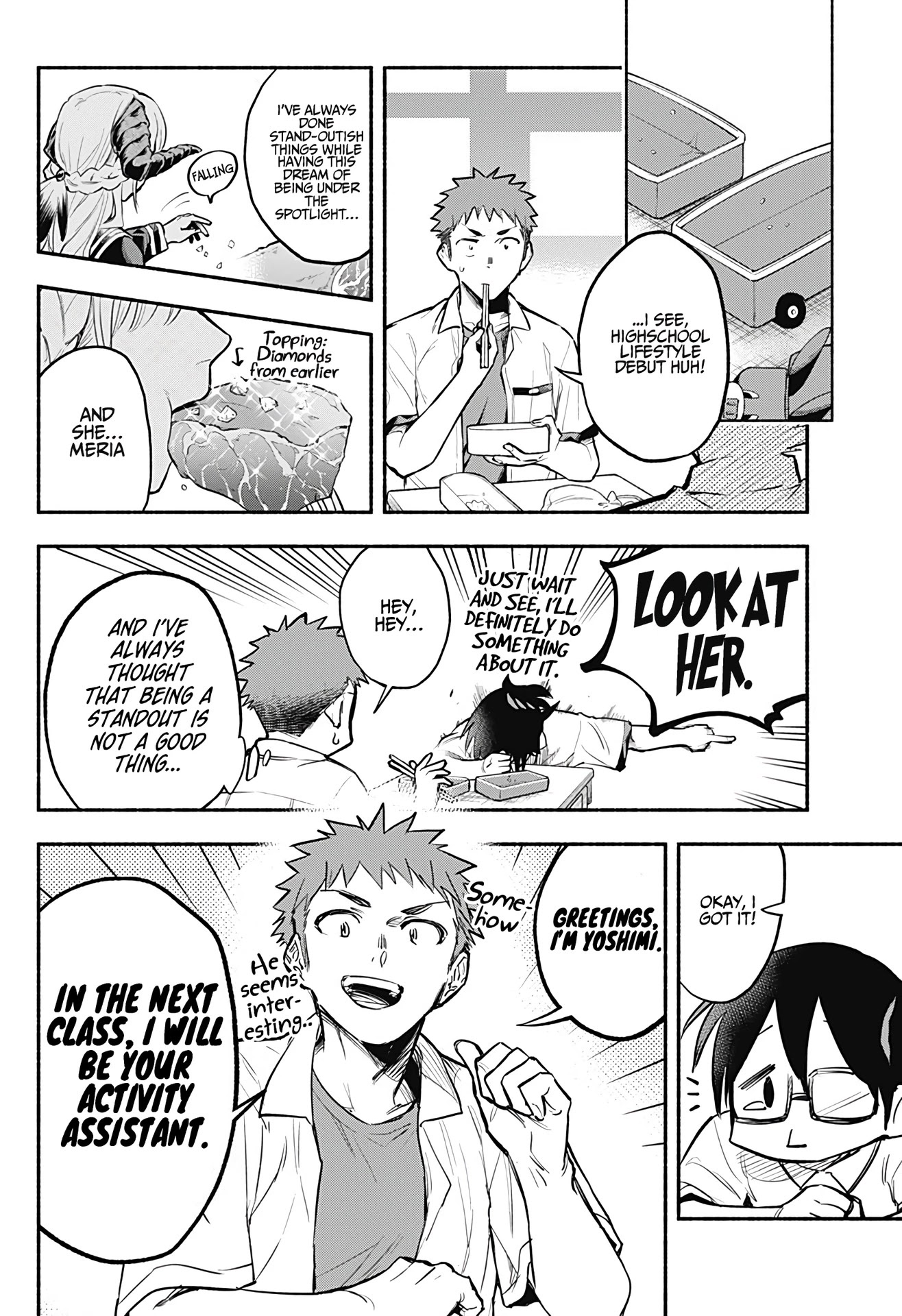 That Dragon (Exchange) Student Stands Out More Than Me Chapter 1 #24