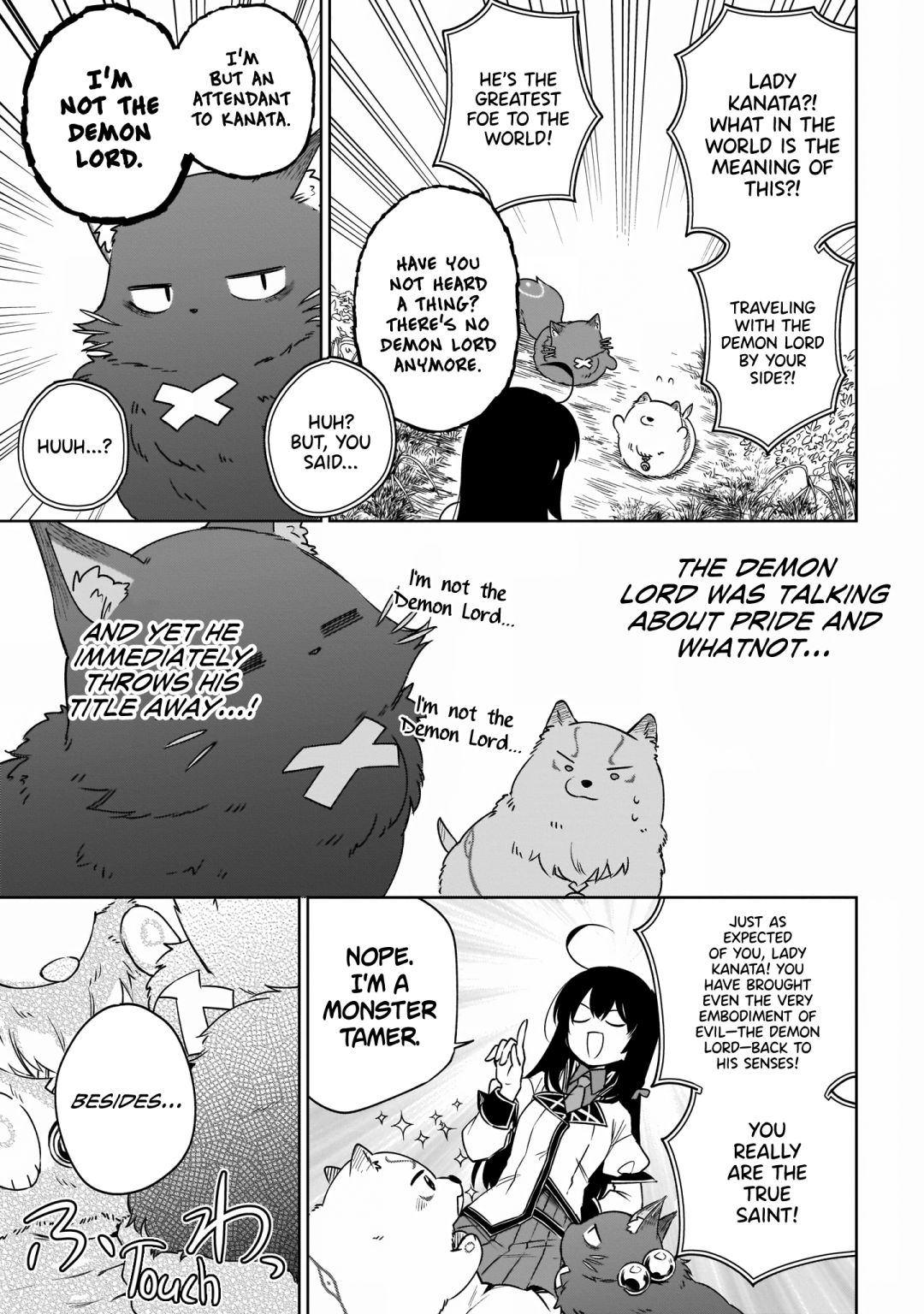 Saint? No, It's A Passing Demon! ~Absolutely Invincible Saint Travels With Mofumofu~ Chapter 10 #31