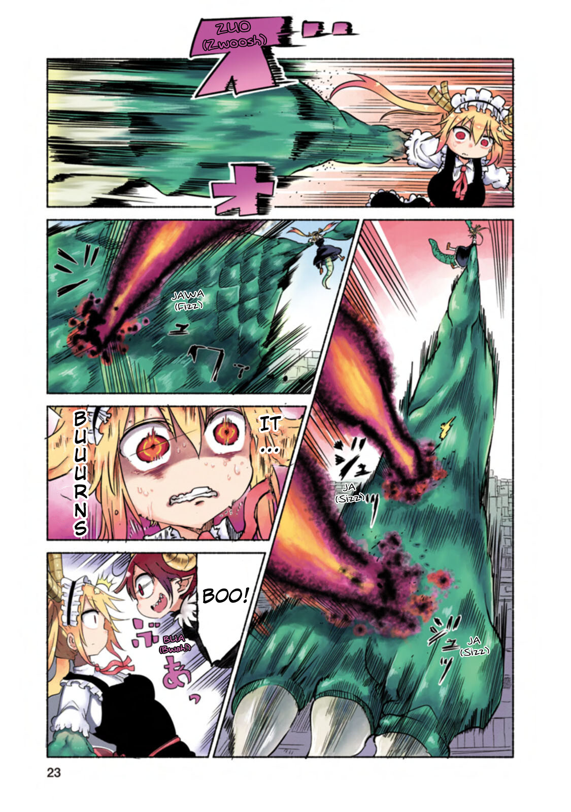 Kobayashi-San Chi No Maid Dragon Full Color Comic Chapter 2 #7