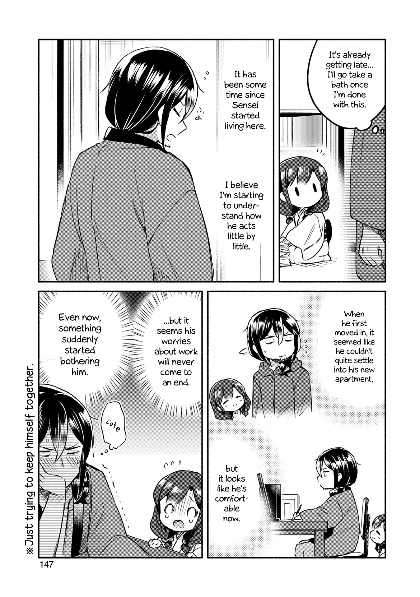 Mangaka-Sensei To Zashiki Warashi Chapter 8 #9