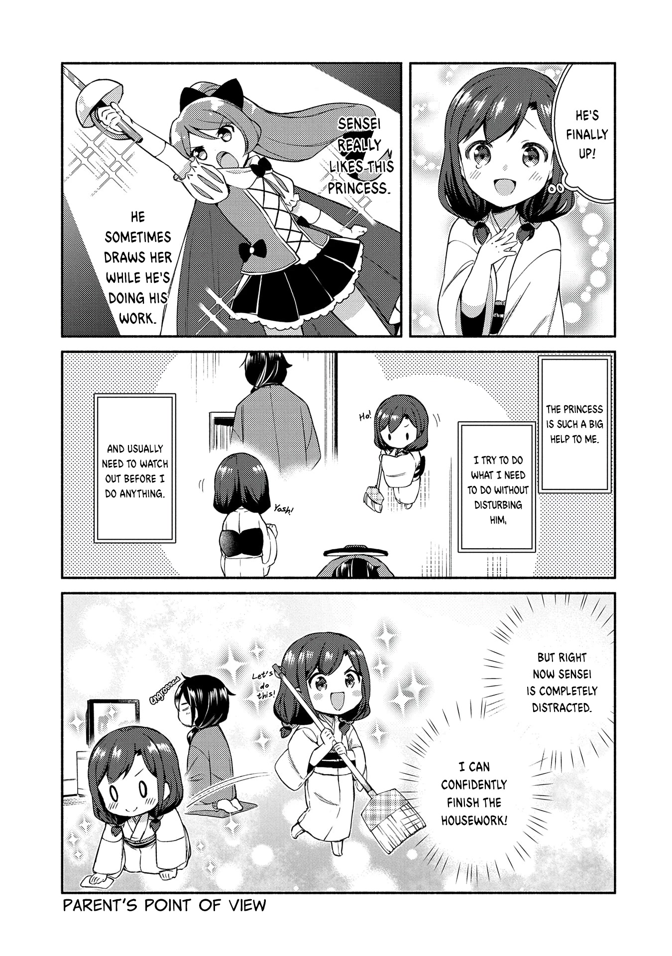 Mangaka-Sensei To Zashiki Warashi Chapter 2 #7