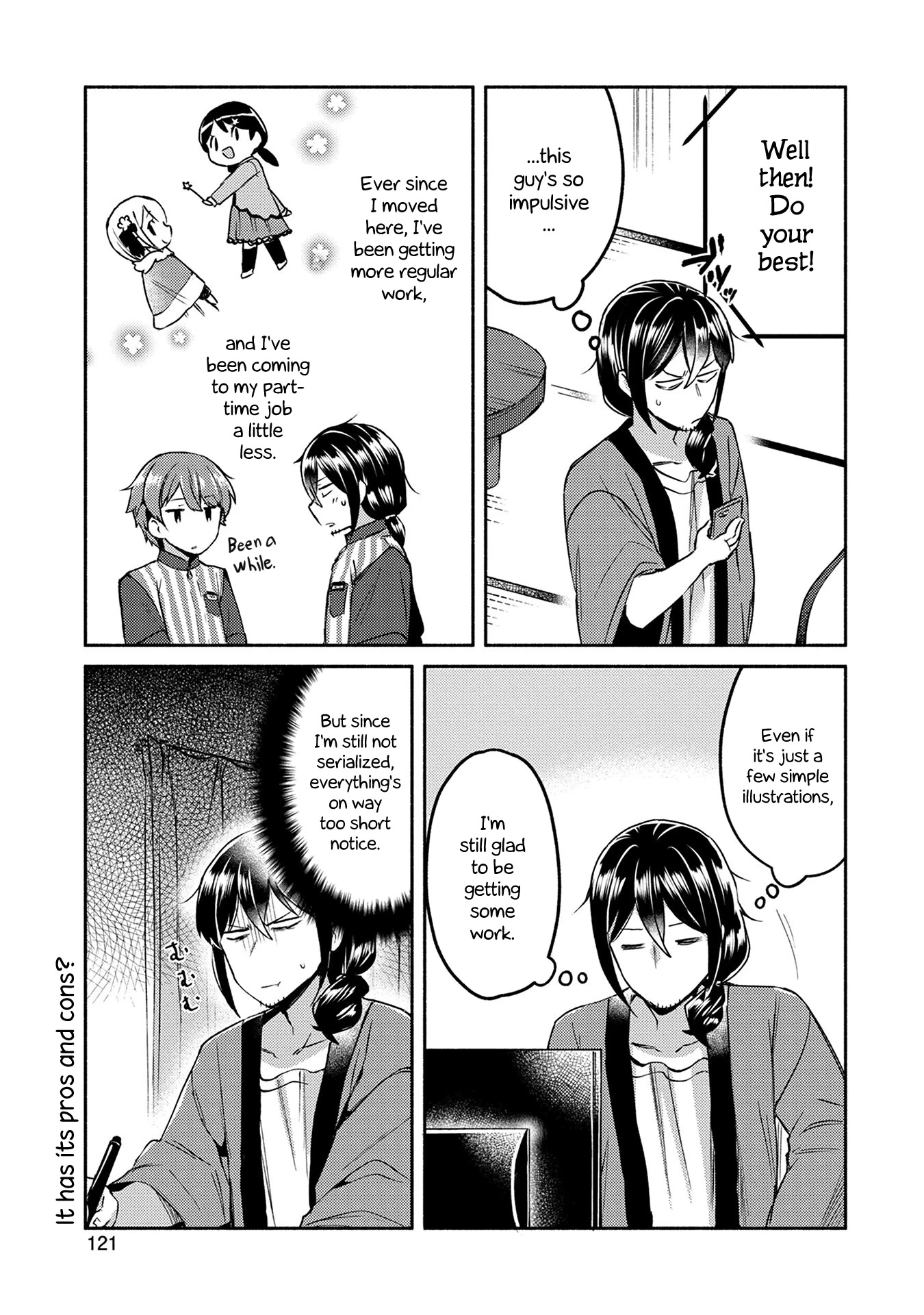 Mangaka-Sensei To Zashiki Warashi Chapter 7 #3