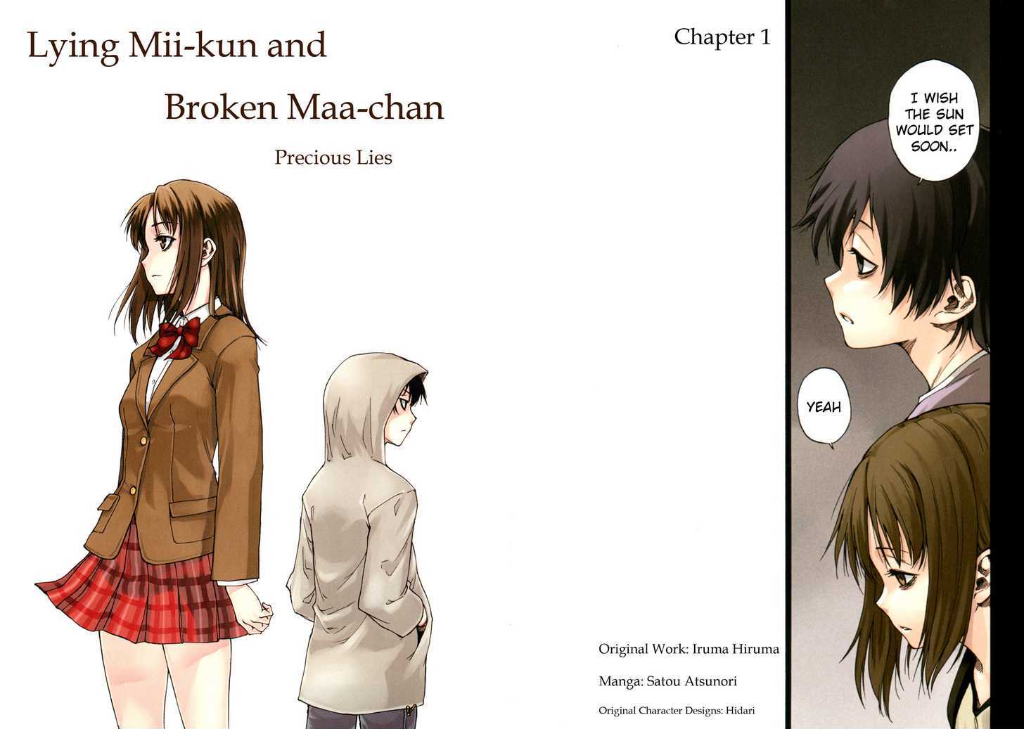 Lying Mii-Kun And Broken Maa-Chan: Precious Lies Chapter 1 #4