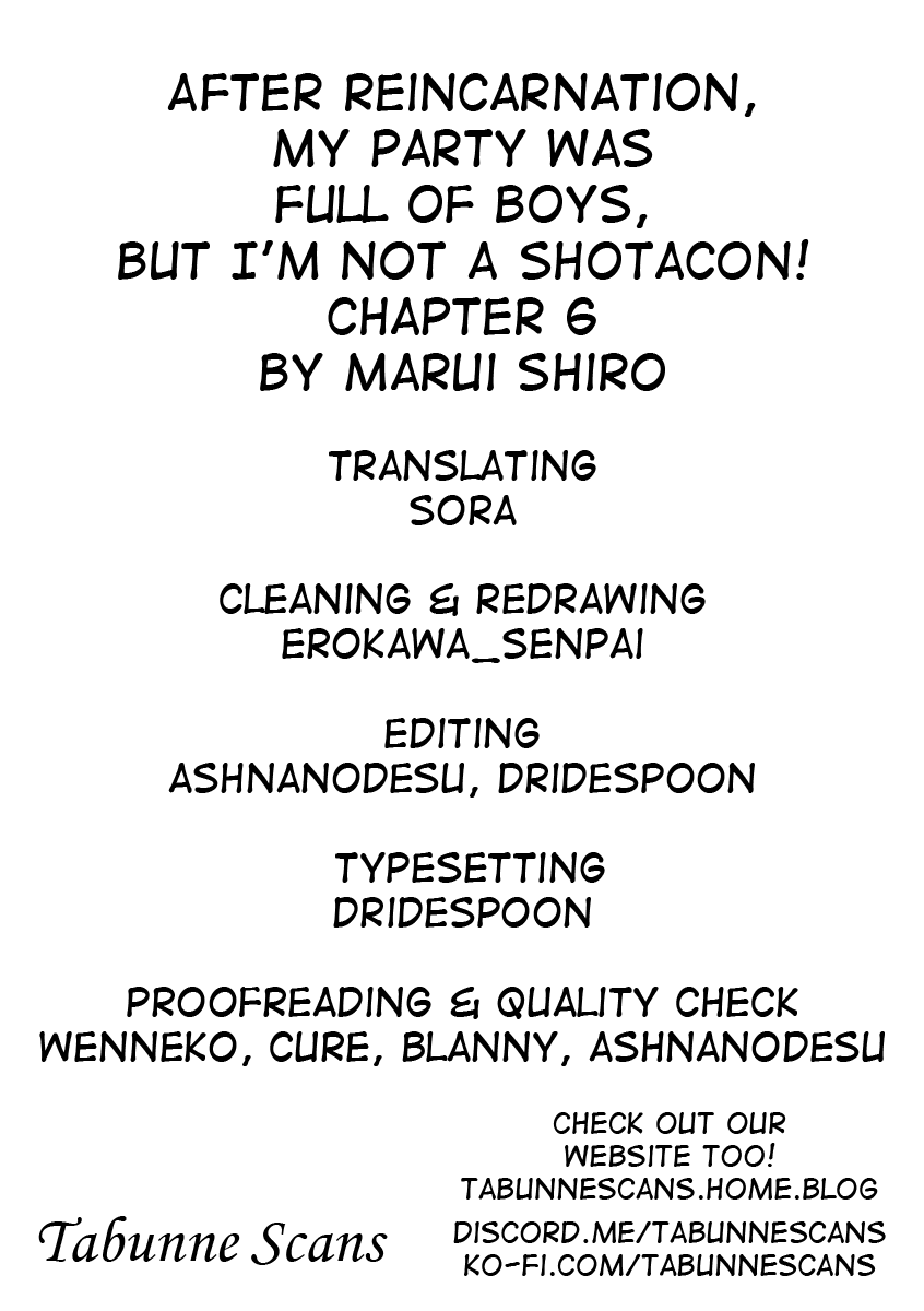 Tensei Shitara Paati Ga Otokonoko-Darakedattakedo Danjite Ore Wa Shotakon Janai! Chapter 6 #14