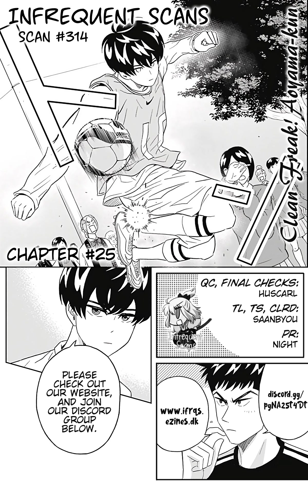 Clean Freak! Aoyama-Kun Chapter 25 #21