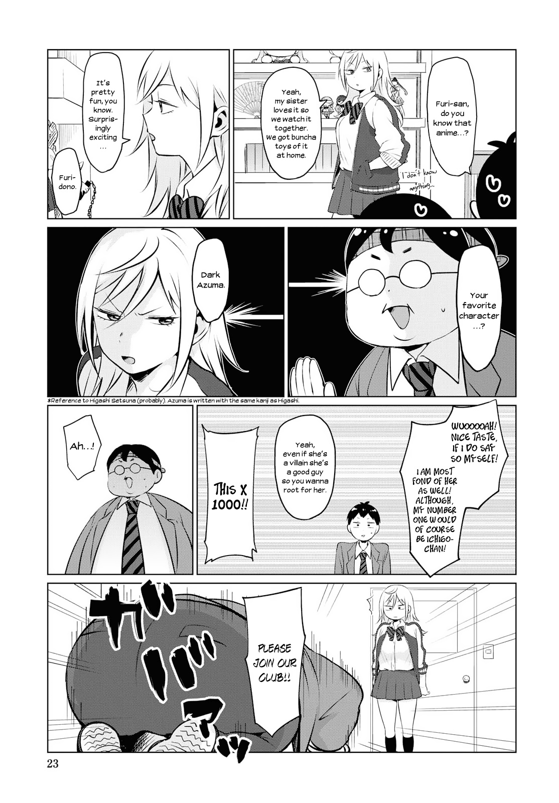 Tonari No Furi-San Ga Tonikaku Kowai Chapter 4 #8