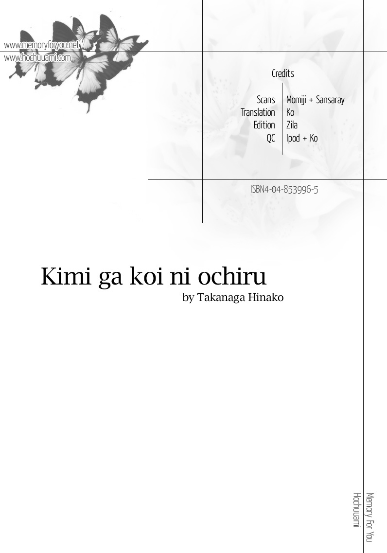 Kimi Ga Koi Ni Ochiru Chapter 1 #3