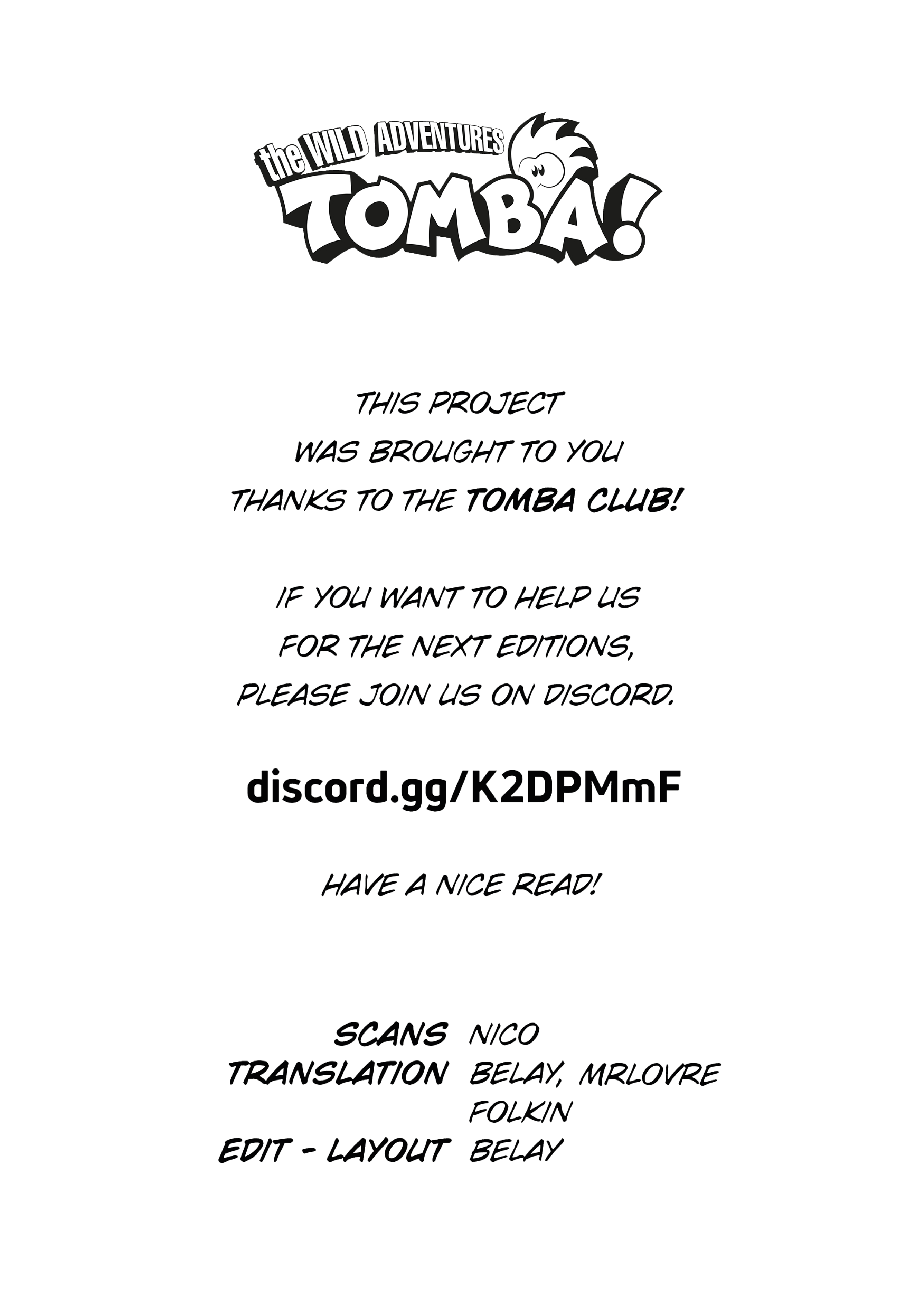 Tomba! The Wild Adventures Chapter 2 #2