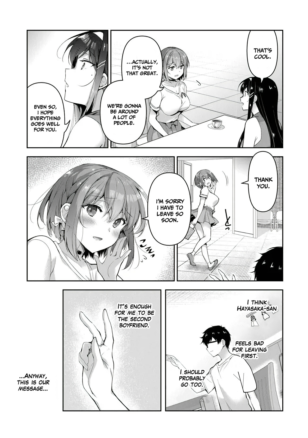 I Don't Mind Being Second Girlfriend Chapter 3.1 #12