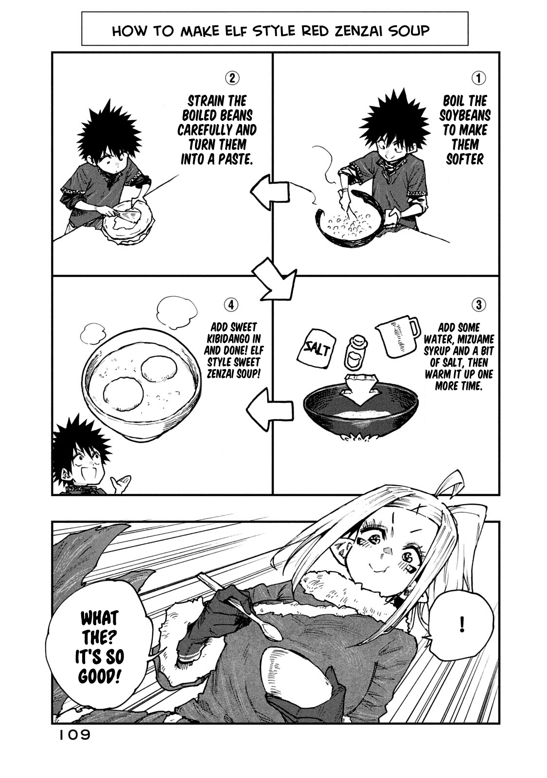 Mazumeshi Elf To Youbokugurashi Chapter 58 #5