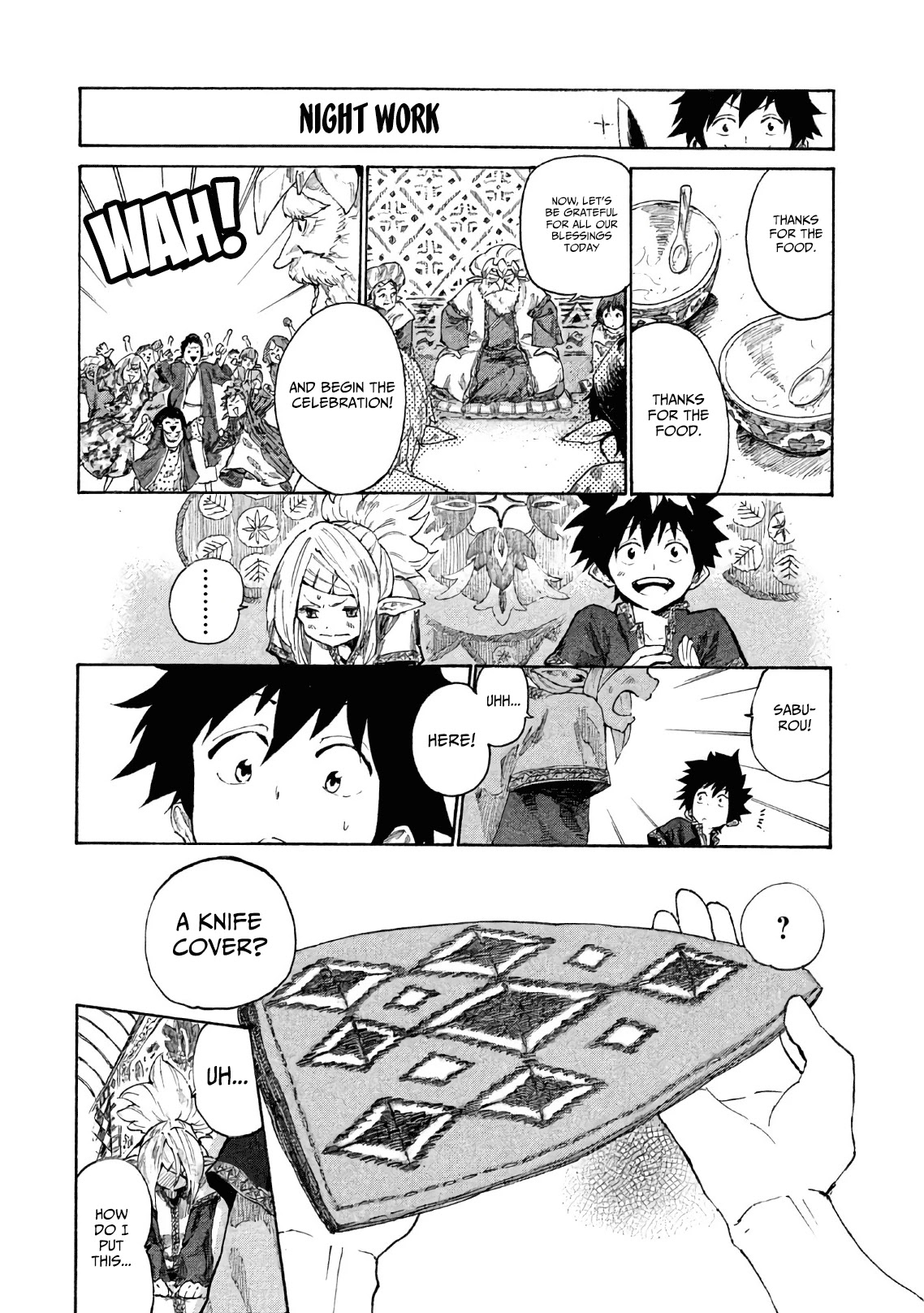 Mazumeshi Elf To Youbokugurashi Chapter 4 #9