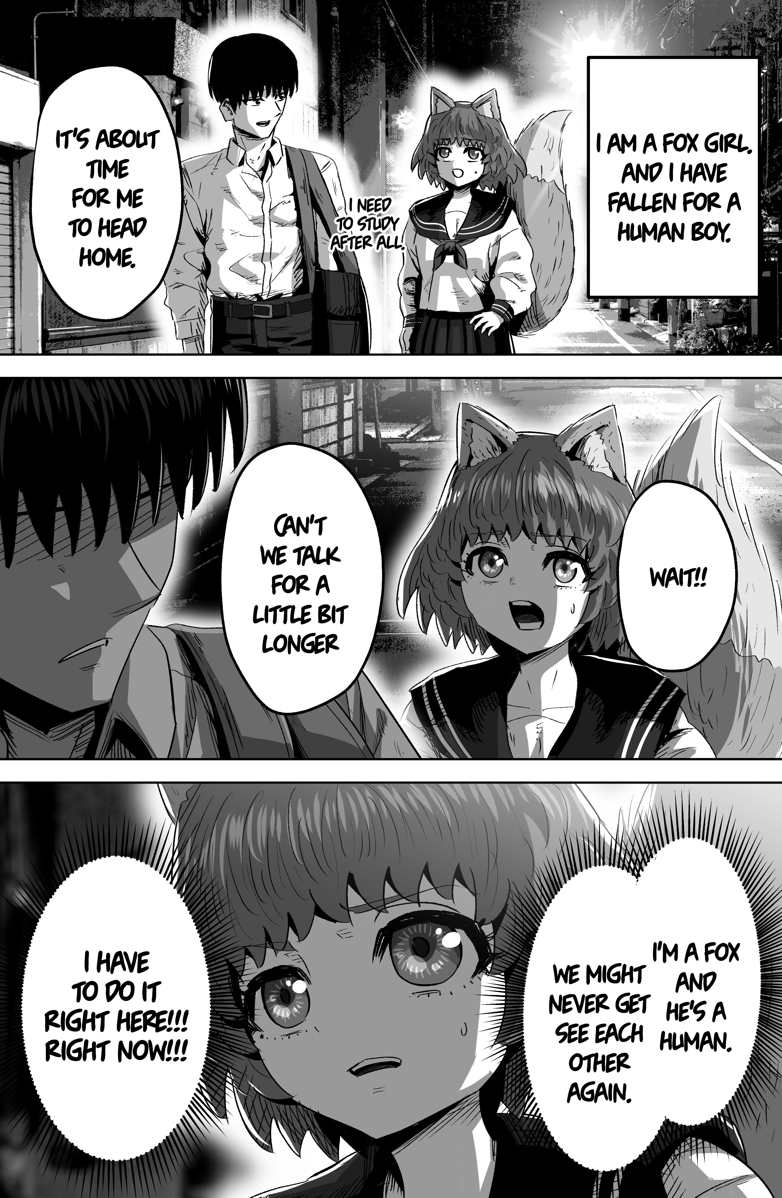 The Fox Girl Who Wants To Get Chummy With The Human Boy She Likes Chapter 11 #1