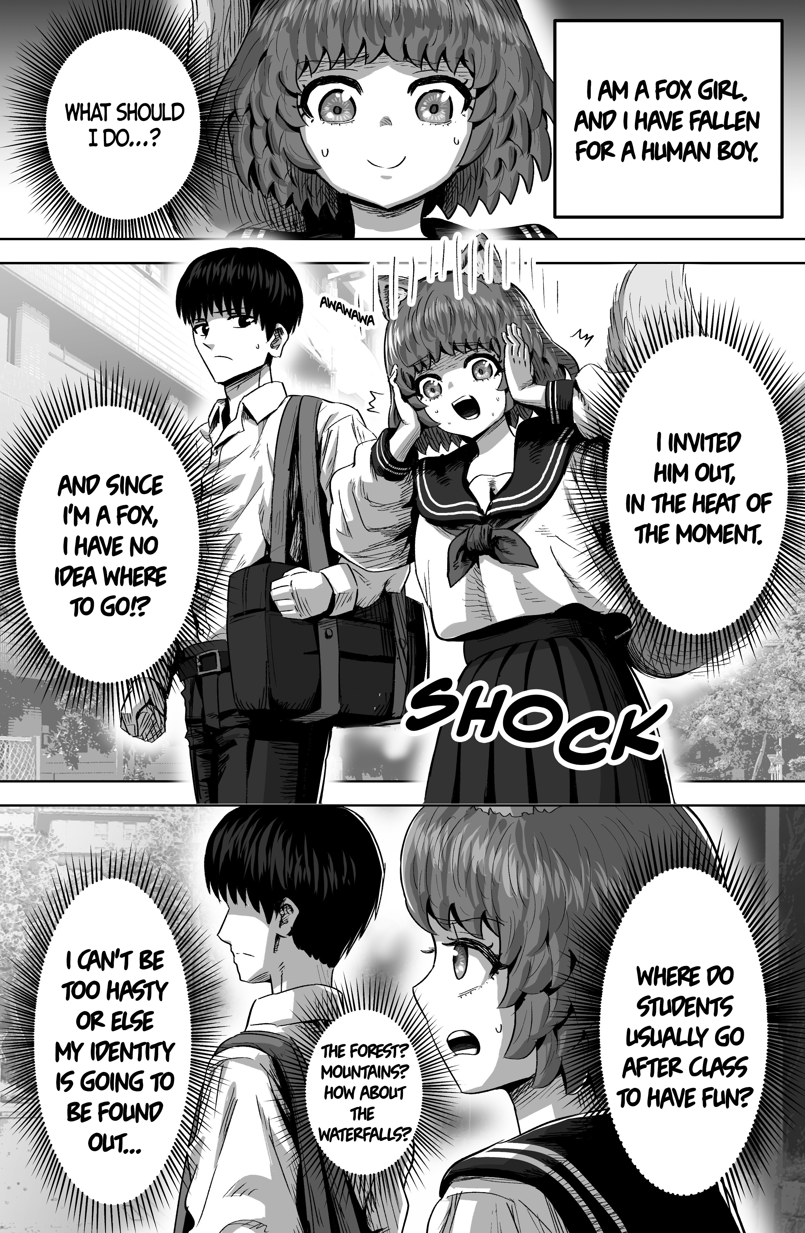 The Fox Girl Who Wants To Get Chummy With The Human Boy She Likes Chapter 7 #1