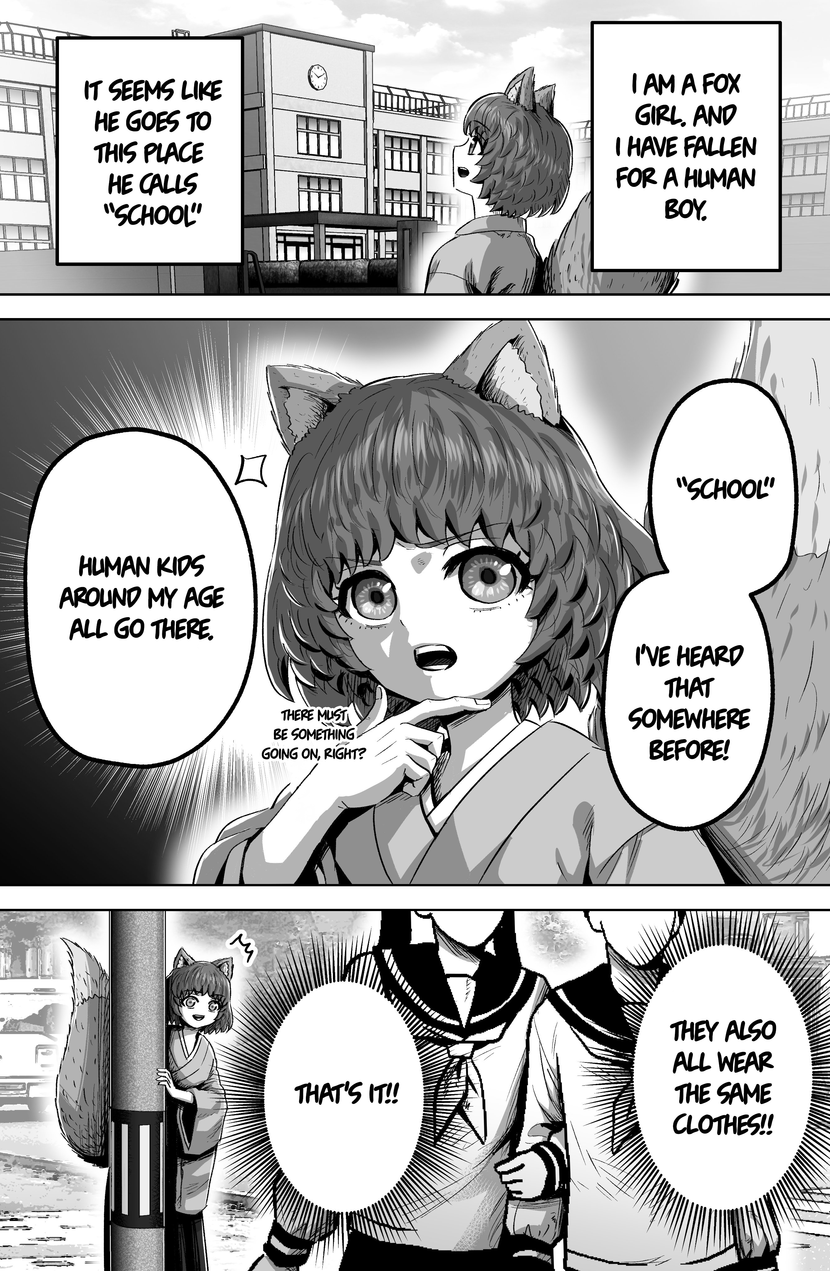 The Fox Girl Who Wants To Get Chummy With The Human Boy She Likes Chapter 5 #1