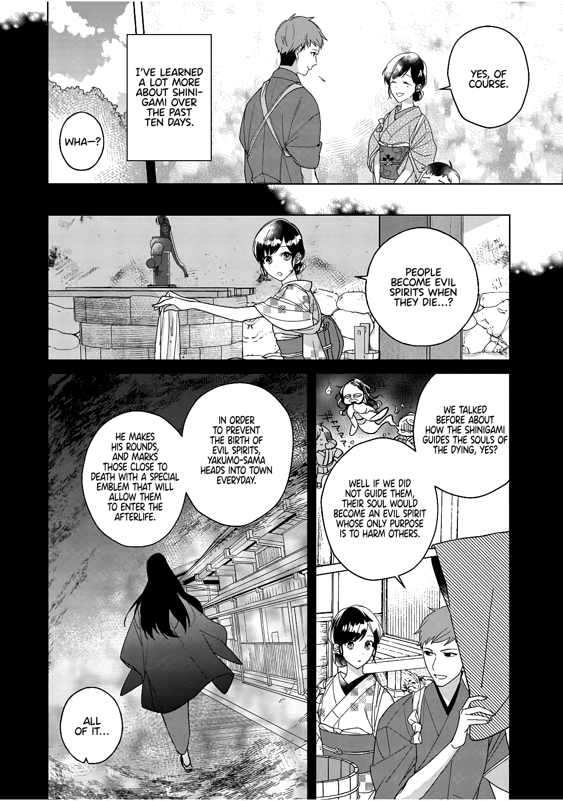 Shinigami No Hatsukoi ~Botsuraku Kazoku No Reijou Wa Ai Wo Shiranai Shinigami Ni Totsugu~ Chapter 4 #5