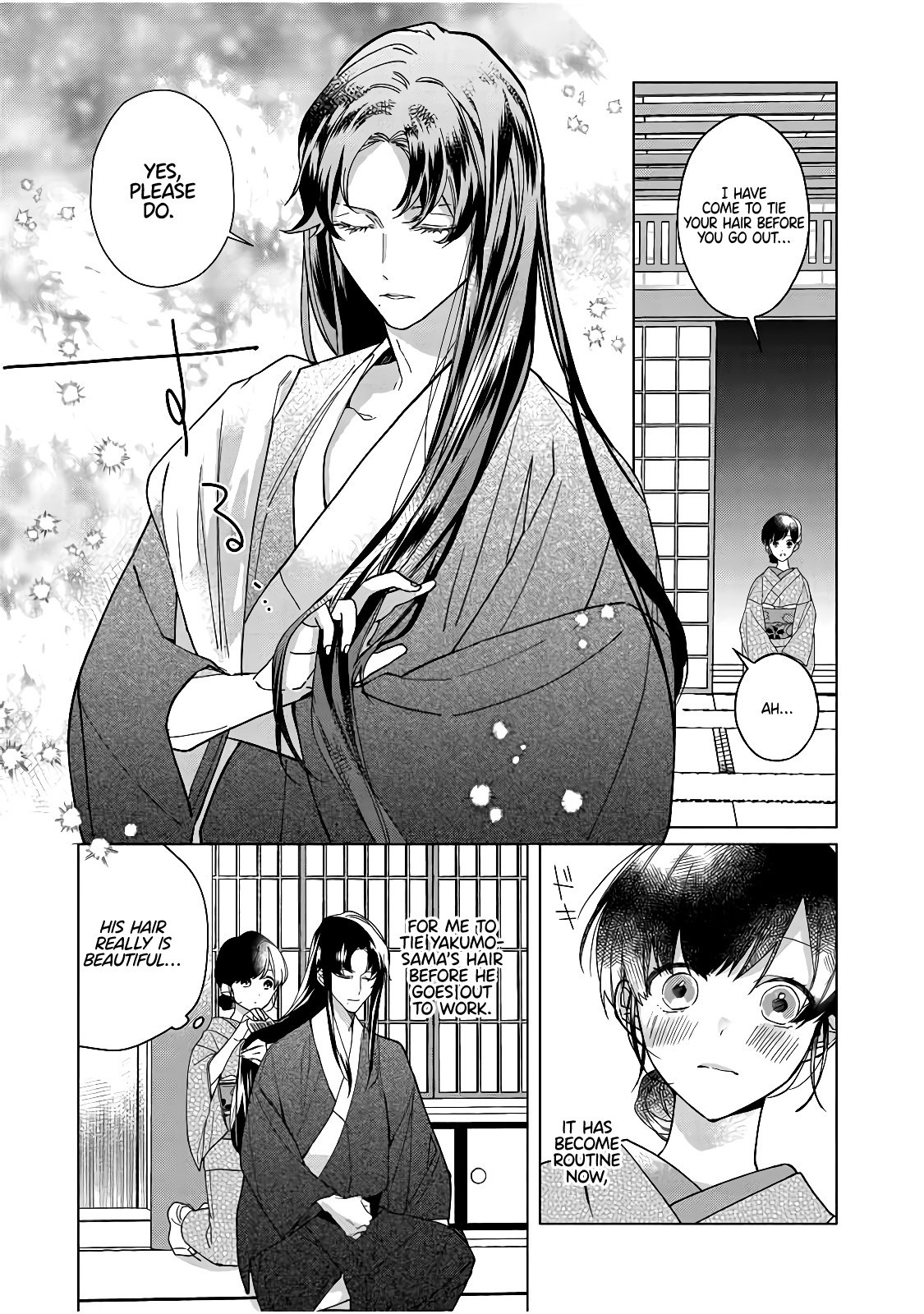 Shinigami No Hatsukoi ~Botsuraku Kazoku No Reijou Wa Ai Wo Shiranai Shinigami Ni Totsugu~ Chapter 4 #7