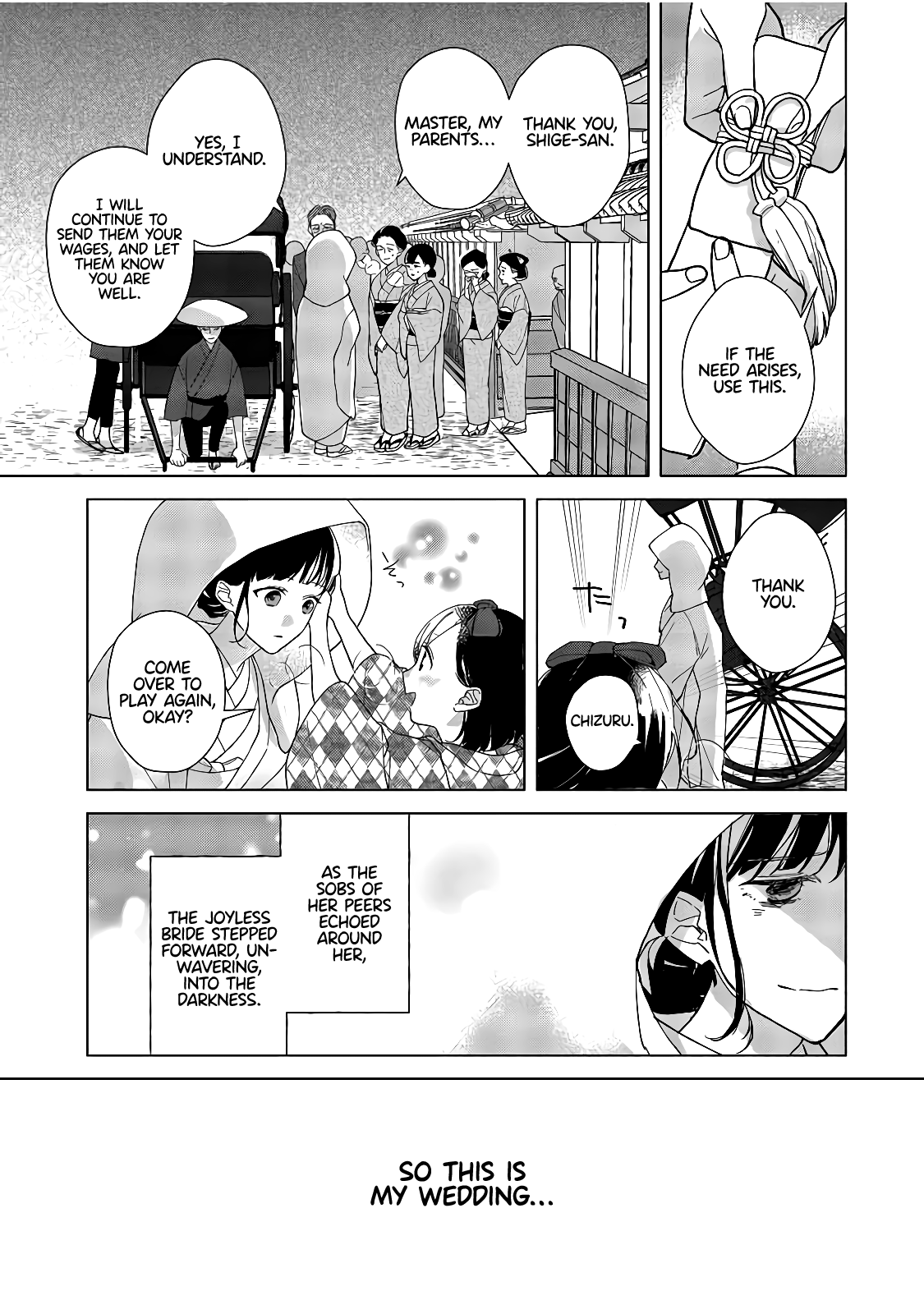 Shinigami No Hatsukoi ~Botsuraku Kazoku No Reijou Wa Ai Wo Shiranai Shinigami Ni Totsugu~ Chapter 1 #46