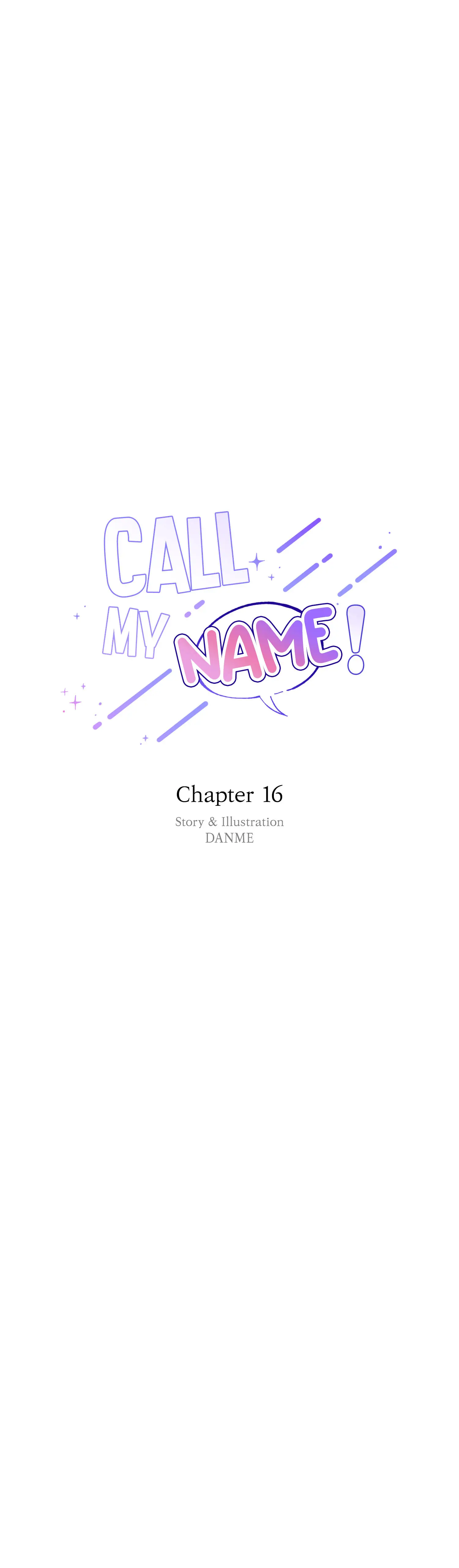 Call My Name! Chapter 16 #13