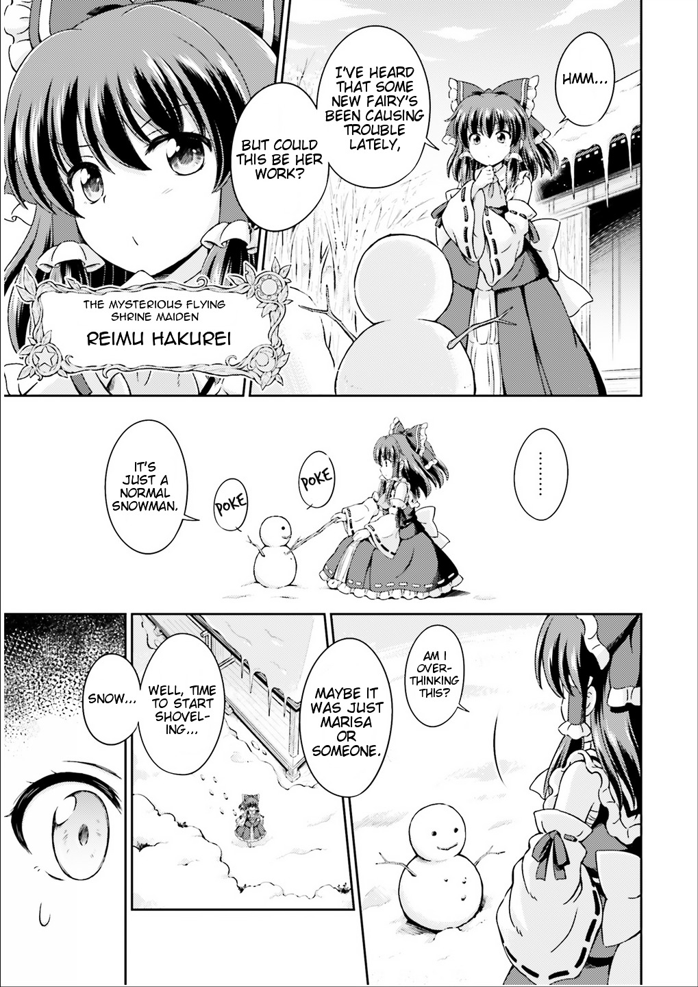 Touhou Sangetsuei ~ Visionary Fairies In Shrine Chapter 1 #5