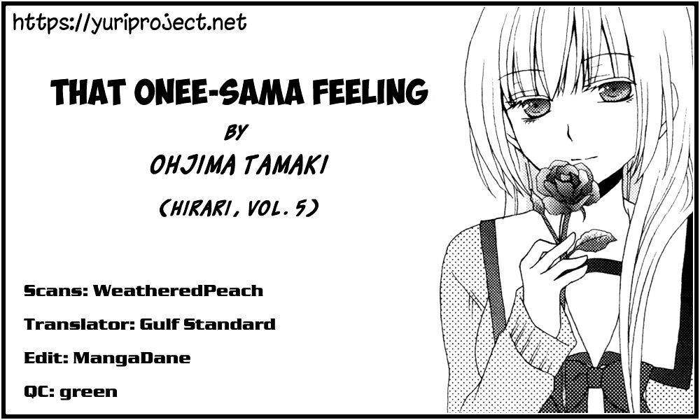 That Onee-Sama Feeling Chapter 1 #9