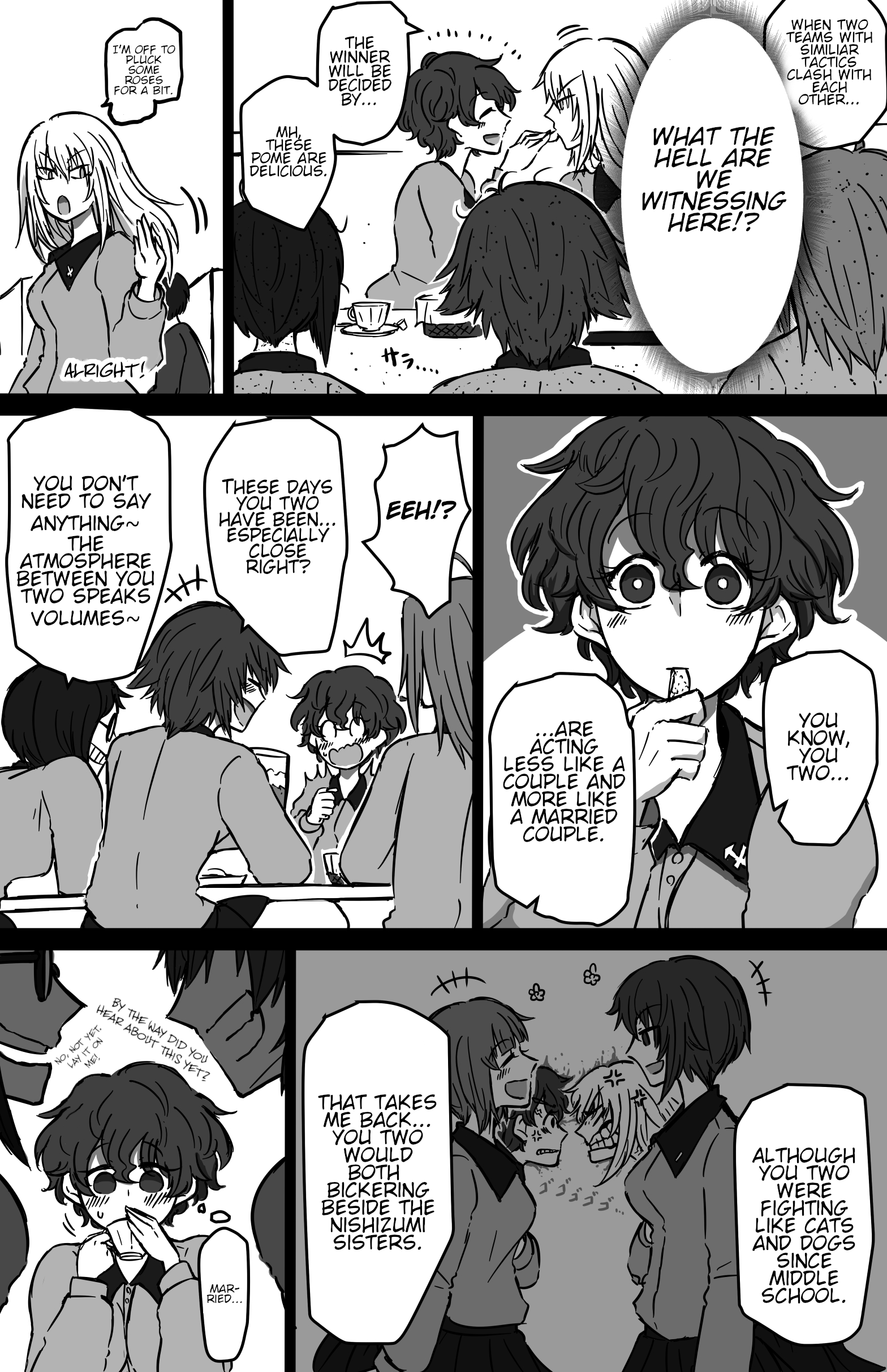 Girls Und Panzer - On The Flowering Forest Road, I Met You (Doujinshi) Chapter 1 #6