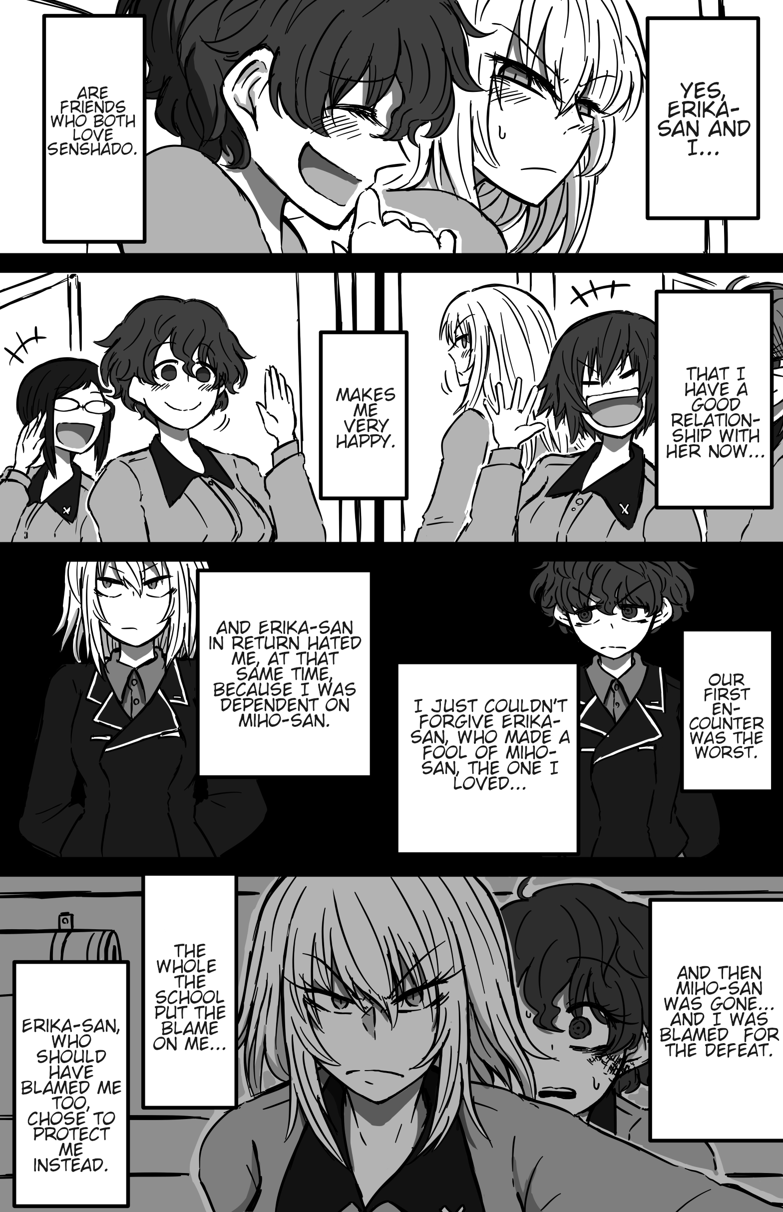 Girls Und Panzer - On The Flowering Forest Road, I Met You (Doujinshi) Chapter 1 #10