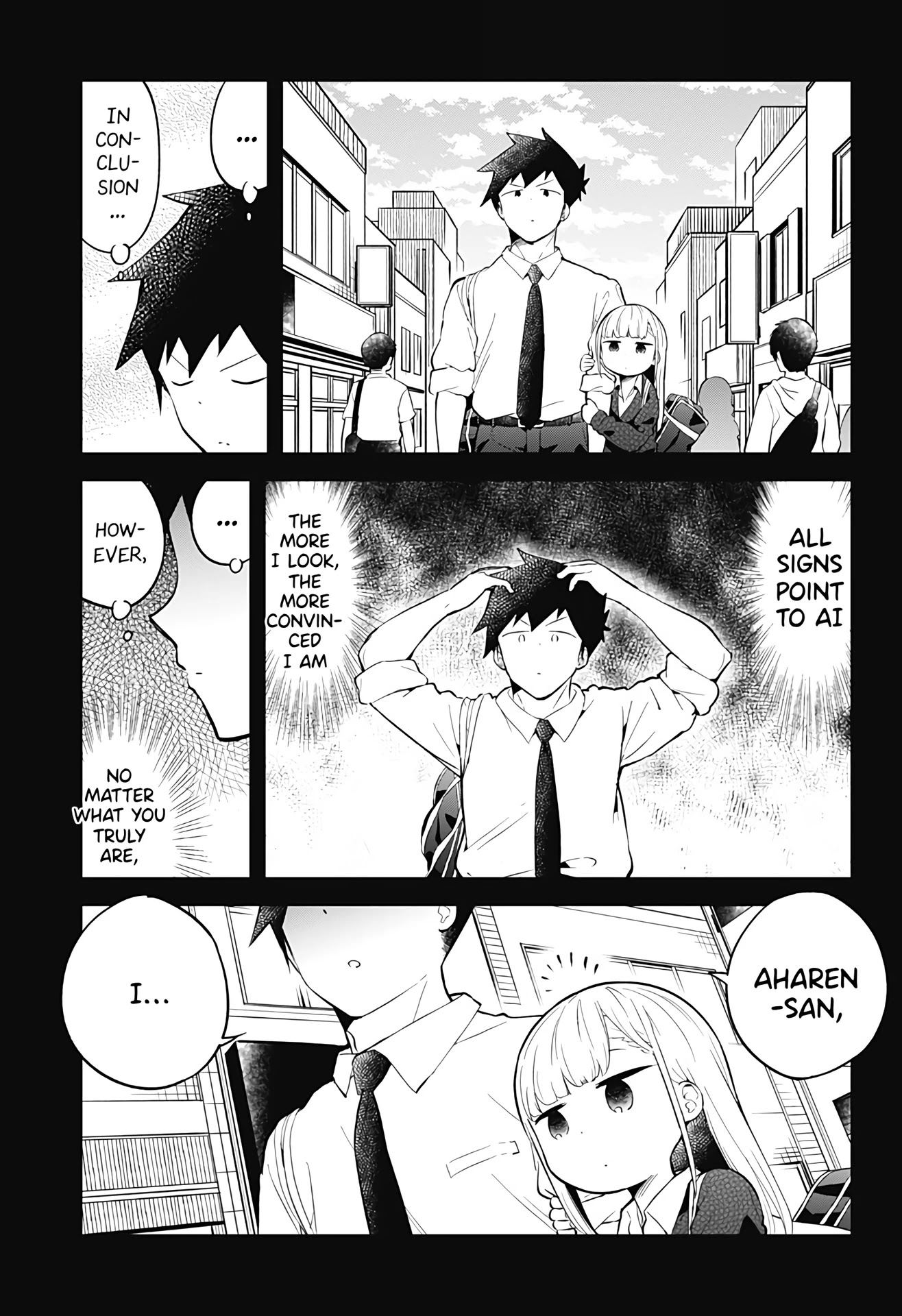 Aharen-San Wa Hakarenai Chapter 101 #12