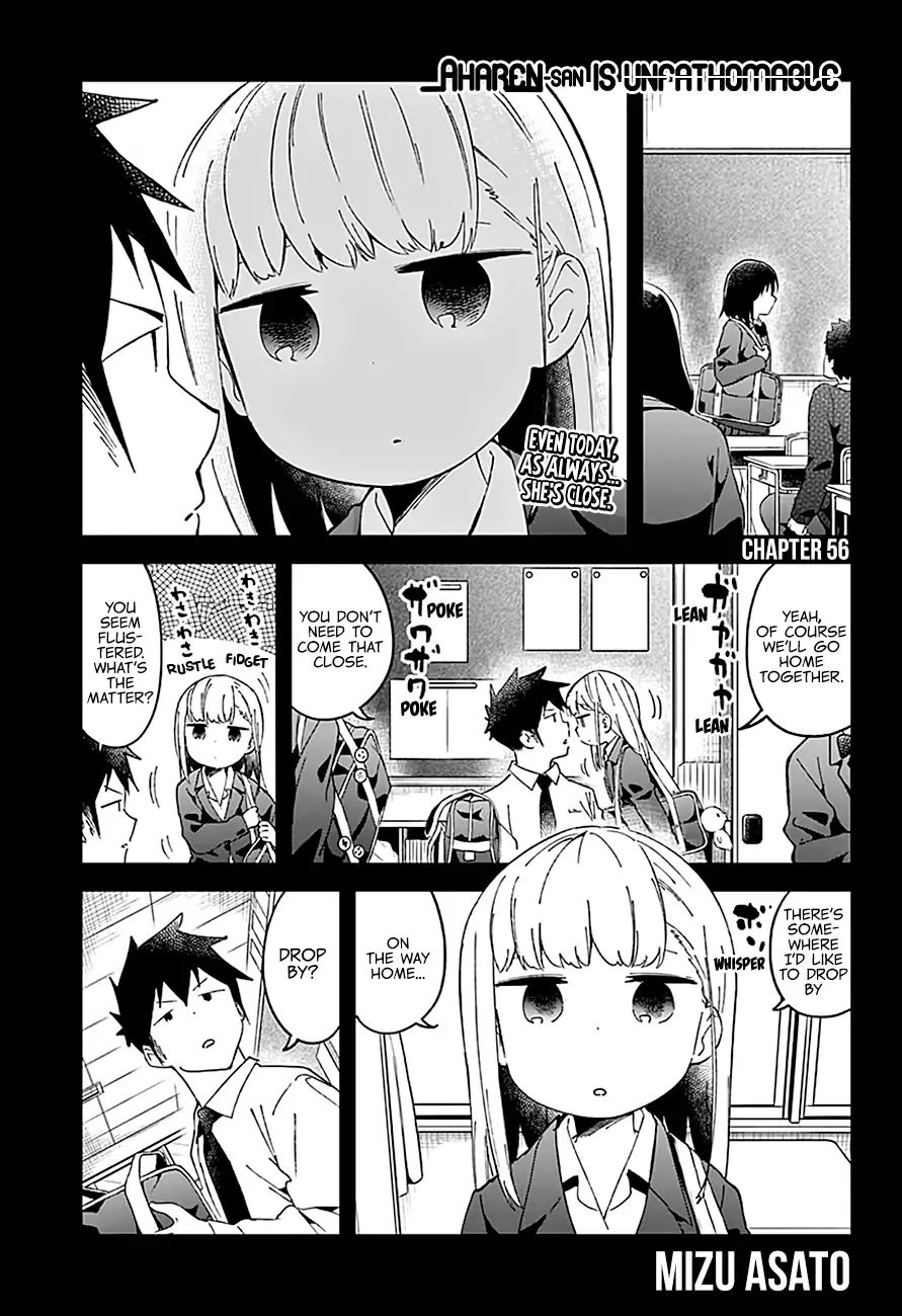 Aharen-San Wa Hakarenai Chapter 56 #3