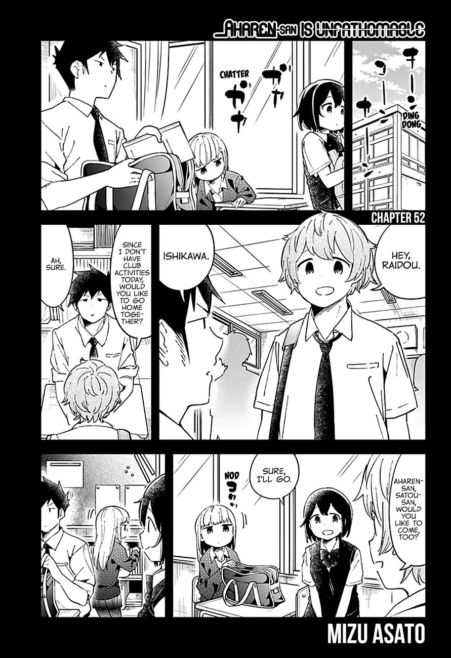 Aharen-San Wa Hakarenai Chapter 52 #3