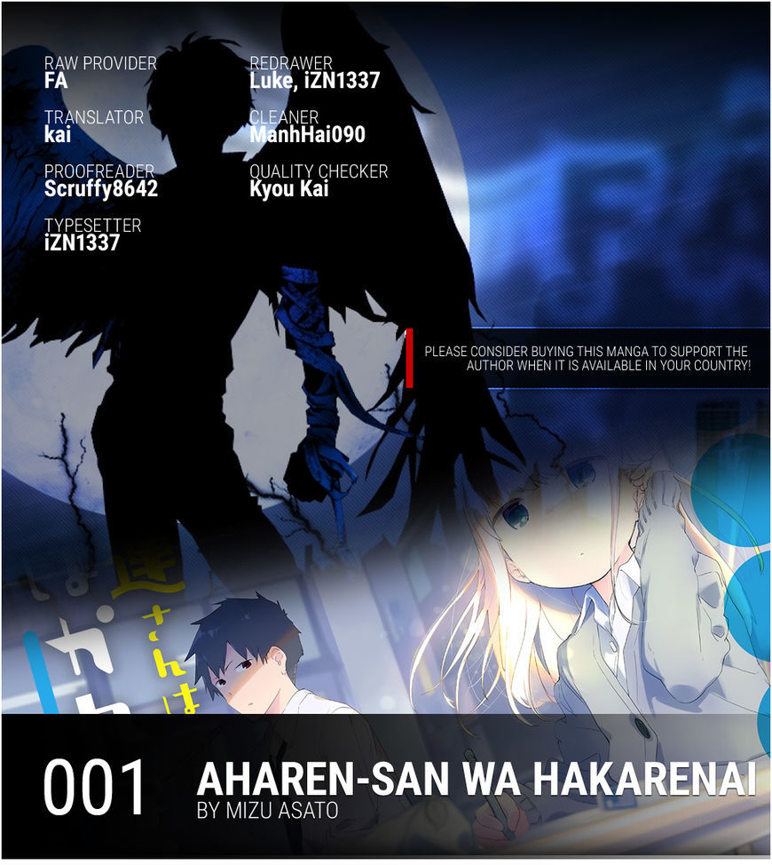 Aharen-San Wa Hakarenai Chapter 1 #1