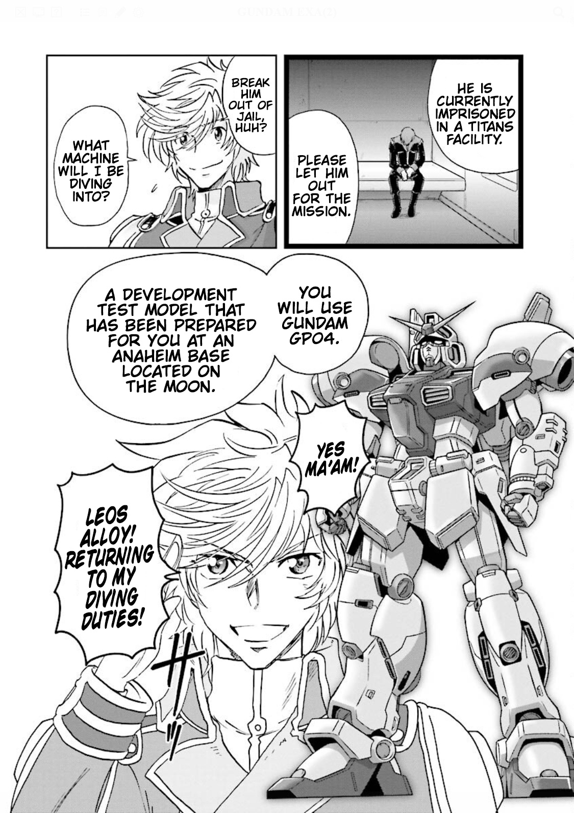 Gundam Exa Chapter 7 #26