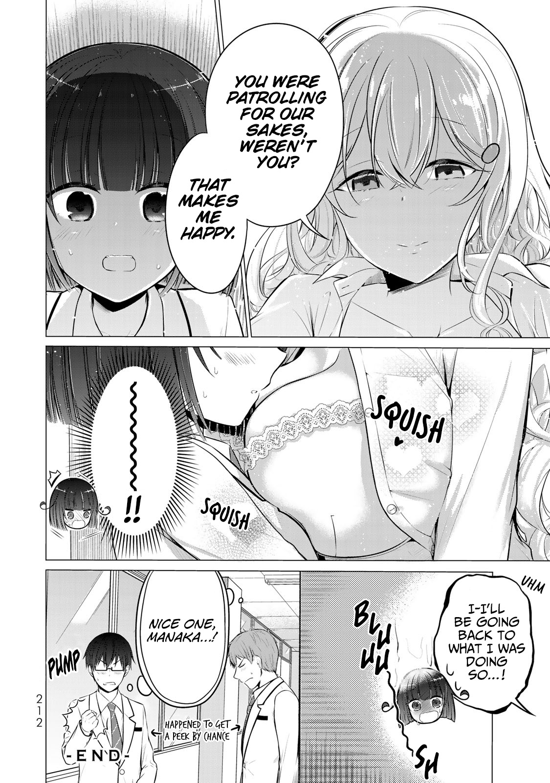 The Student Council President Solves Everything On The Bed Chapter 13.5 #5