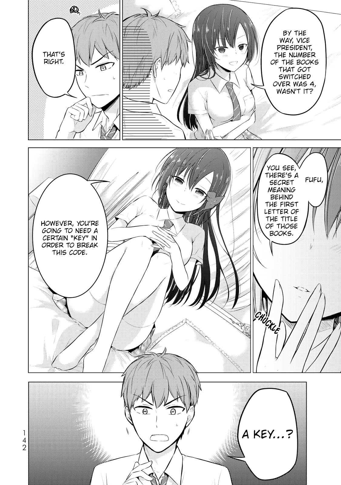 The Student Council President Solves Everything On The Bed Chapter 8 #12