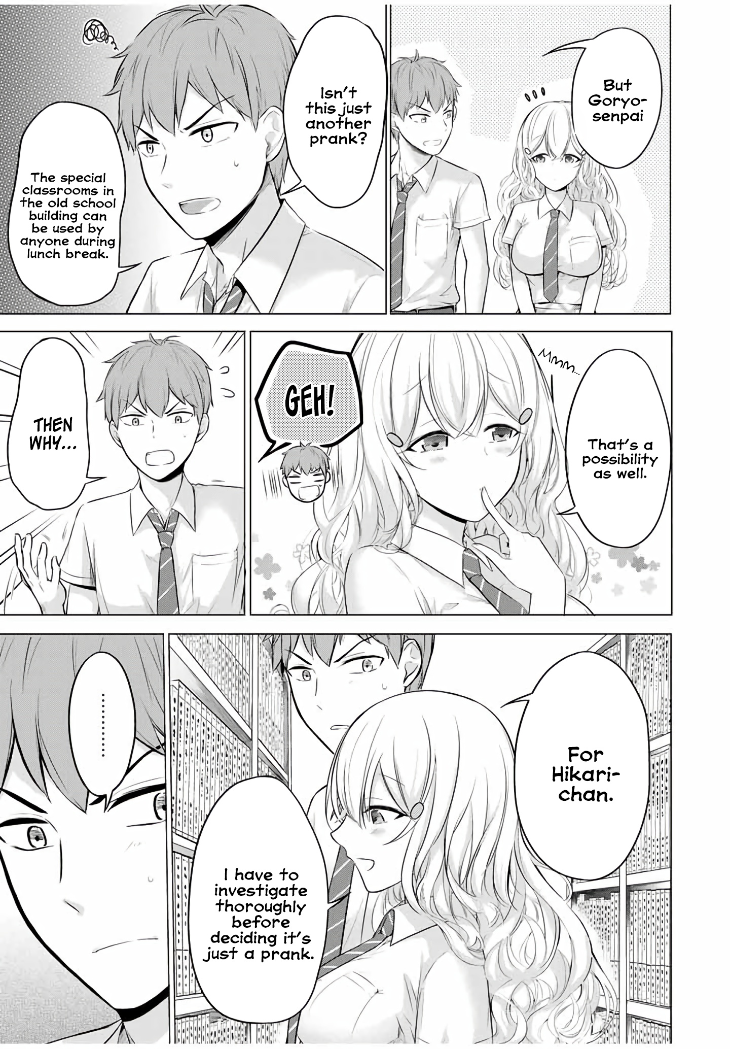 The Student Council President Solves Everything On The Bed Chapter 7.1 #8