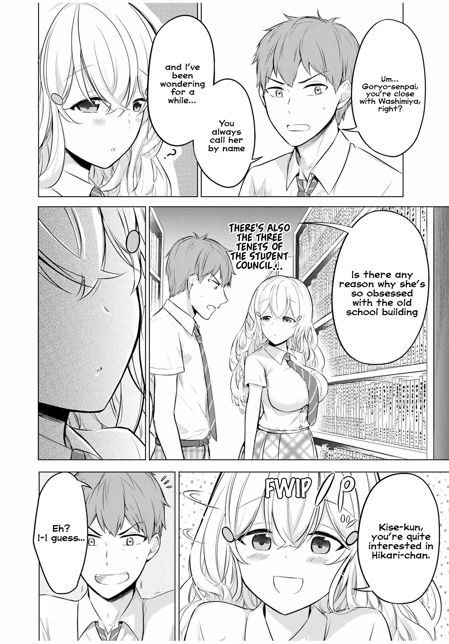 The Student Council President Solves Everything On The Bed Chapter 7.1 #9