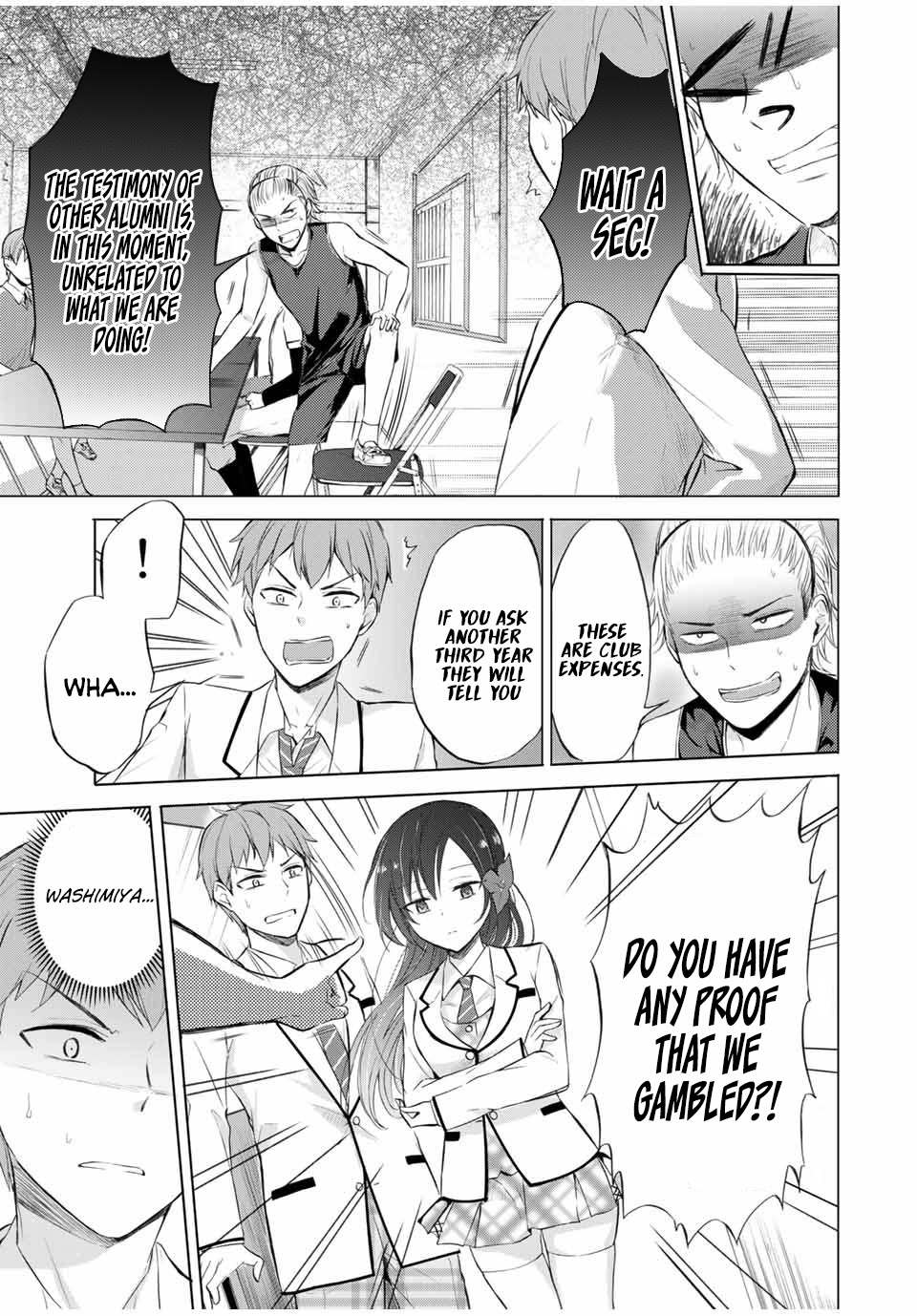 The Student Council President Solves Everything On The Bed Chapter 5.1 #26