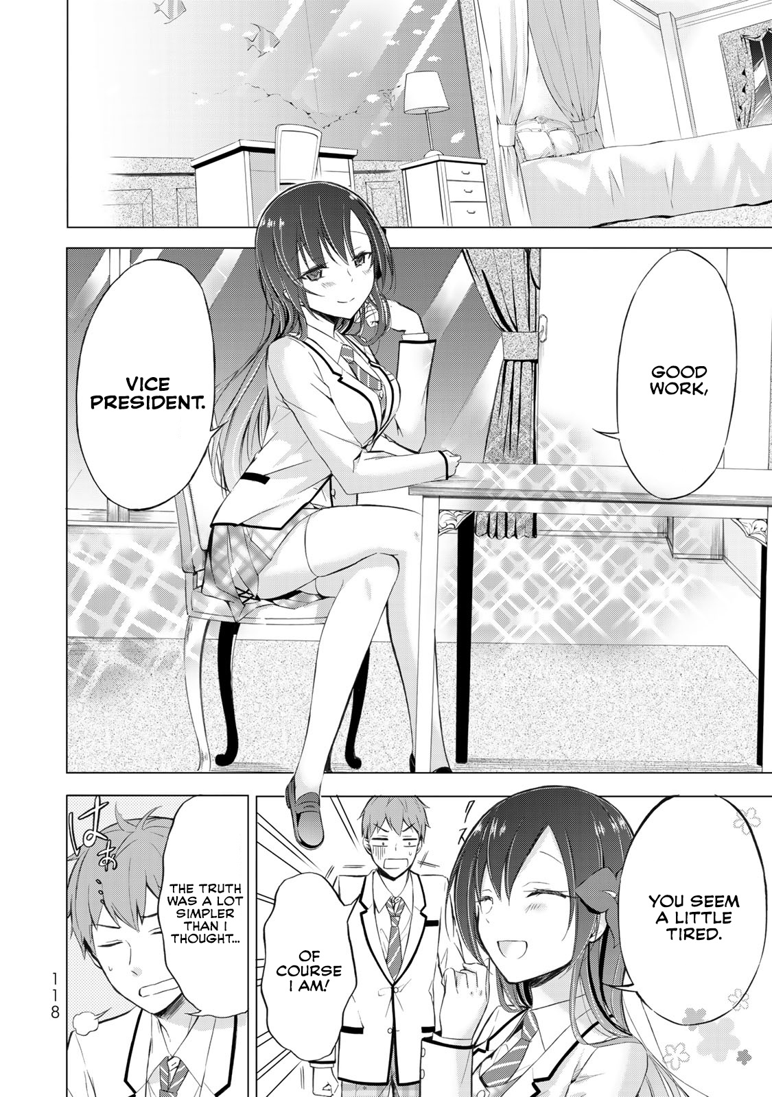 The Student Council President Solves Everything On The Bed Chapter 3 #25