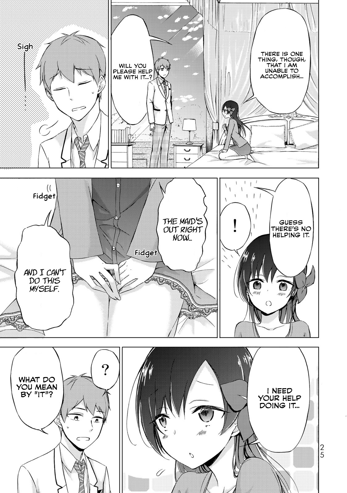 The Student Council President Solves Everything On The Bed Chapter 1 #23