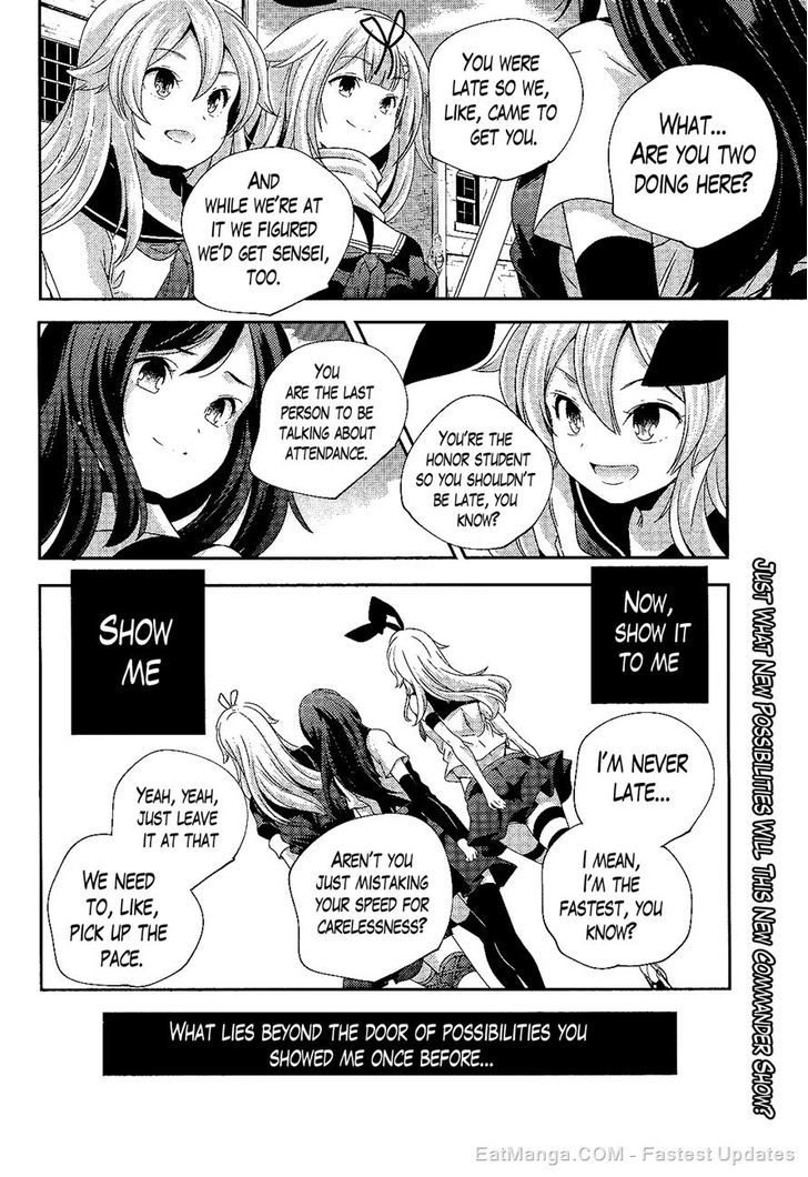 Kantai Collection - Kankore - Shimakaze Tsumujikaze No Shoujo Chapter 21 #10