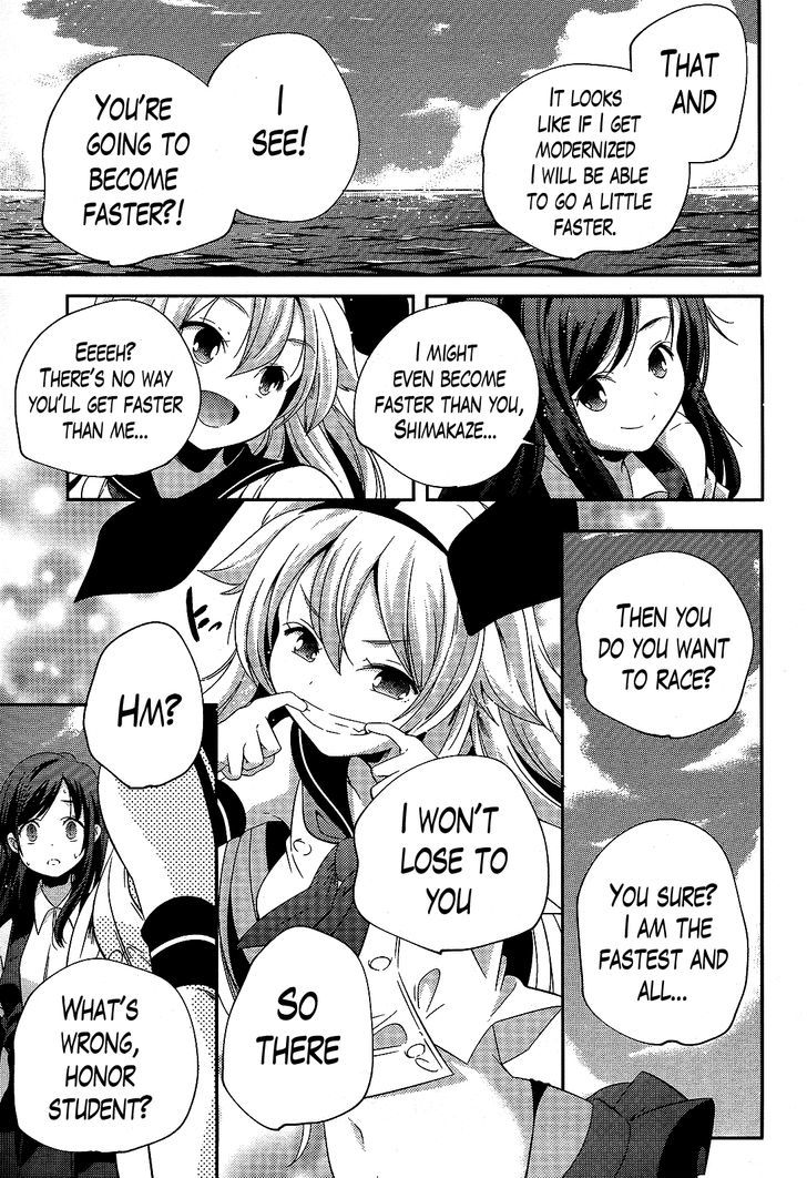 Kantai Collection - Kankore - Shimakaze Tsumujikaze No Shoujo Chapter 11 #13