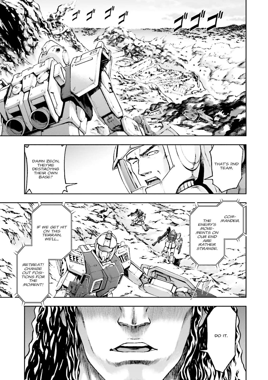 Kidou Sensei Gundam Gaiden - The Blue Destiny (Taichi You) Chapter 15 #6