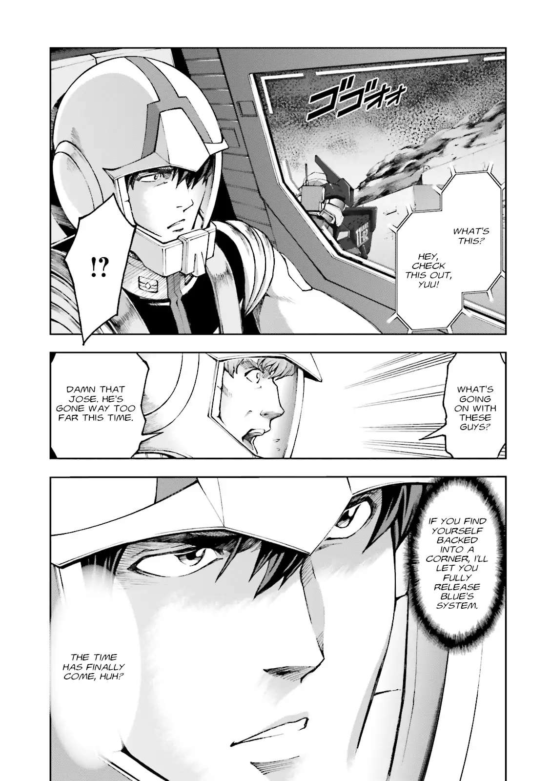 Kidou Sensei Gundam Gaiden - The Blue Destiny (Taichi You) Chapter 15 #12